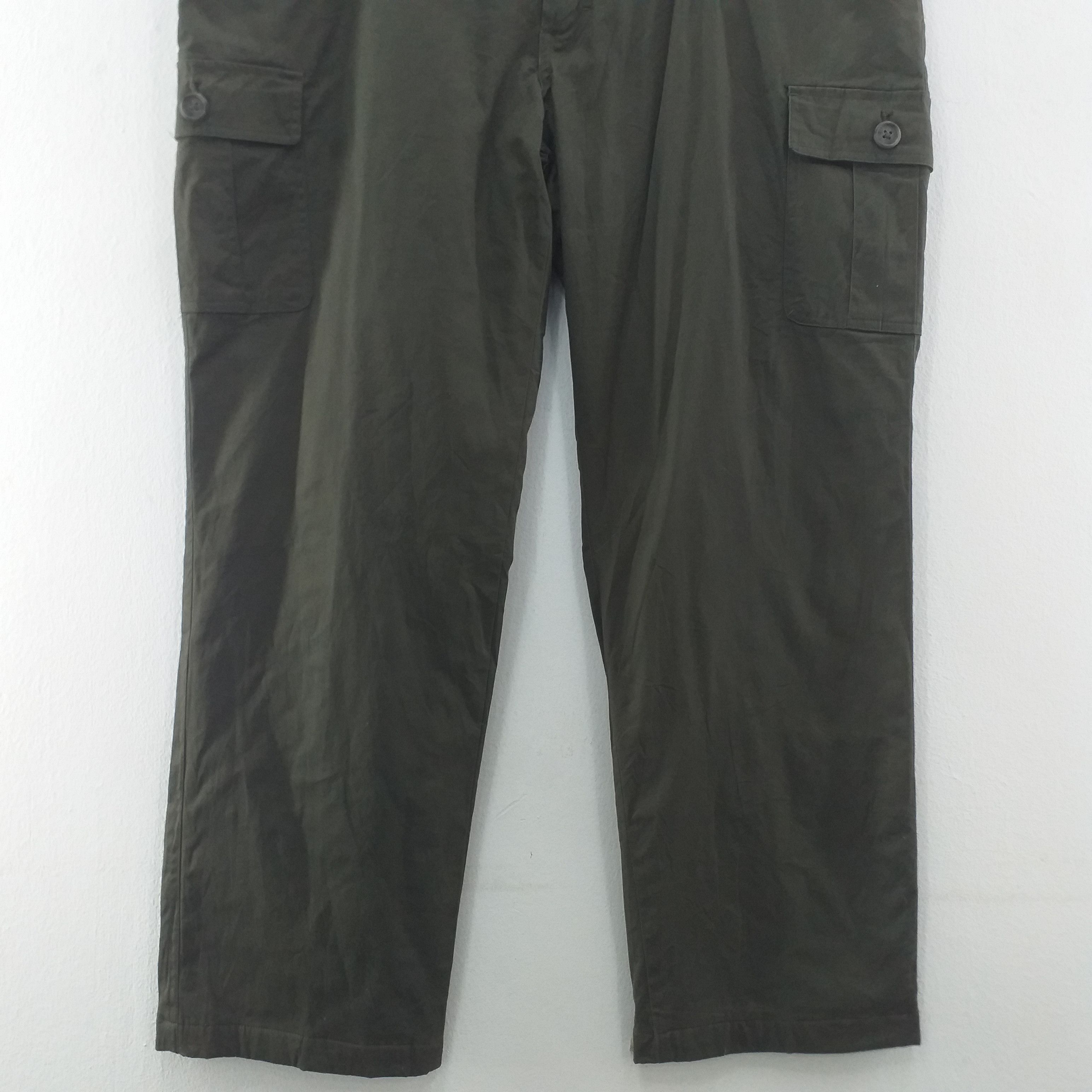 Japanese Brand Comme Le Vent Custom Wool Cargo Pockets -CP035 Size US 35 - 5 Thumbnail