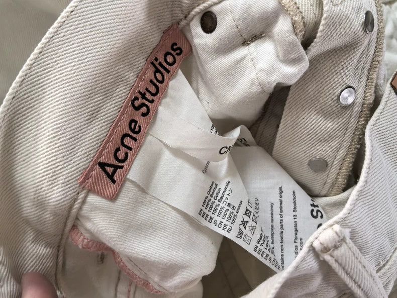 Acne Studios acne studios white jeans 2505-Nextarrow Size US 28 / EU 44 - 3 Thumbnail