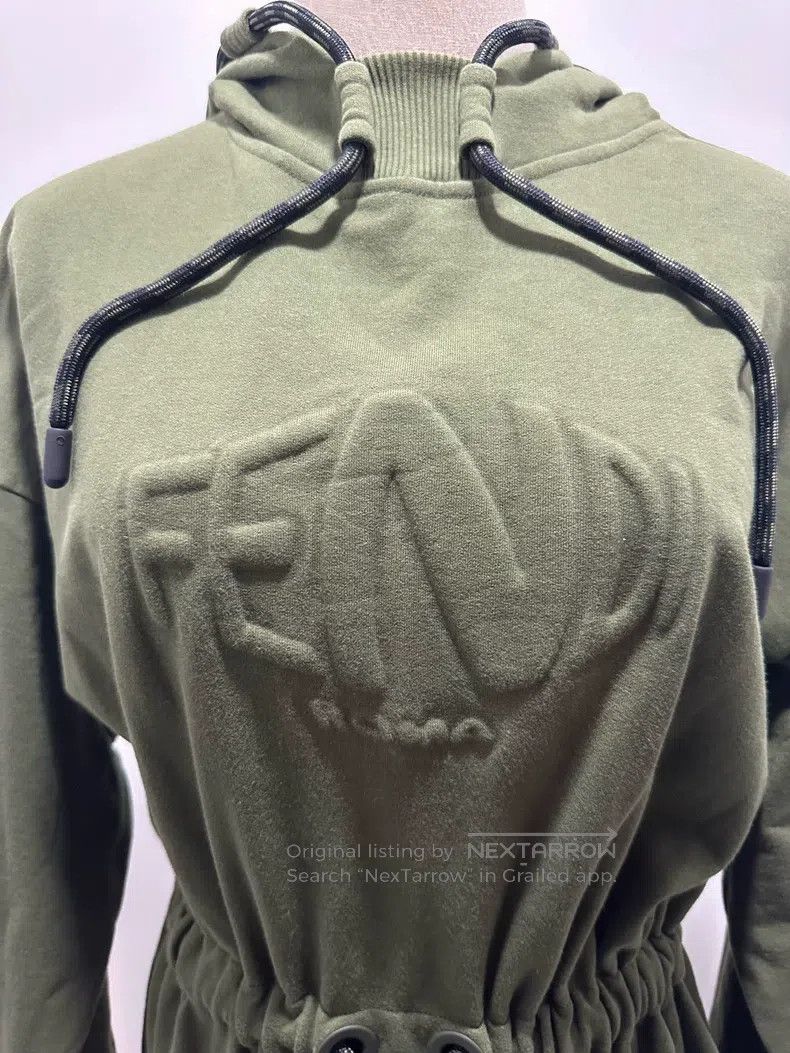 Fendi Fendi Relief Logo Dress Size S / US 4 / IT 40 - 3 Thumbnail