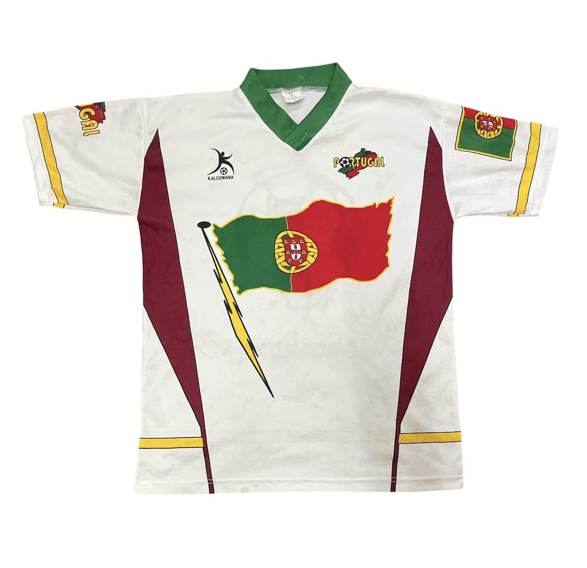 Vintage Vintage Portugal Football Jersey Size US S / EU 44-46 / 1 - 1 Thumbnail