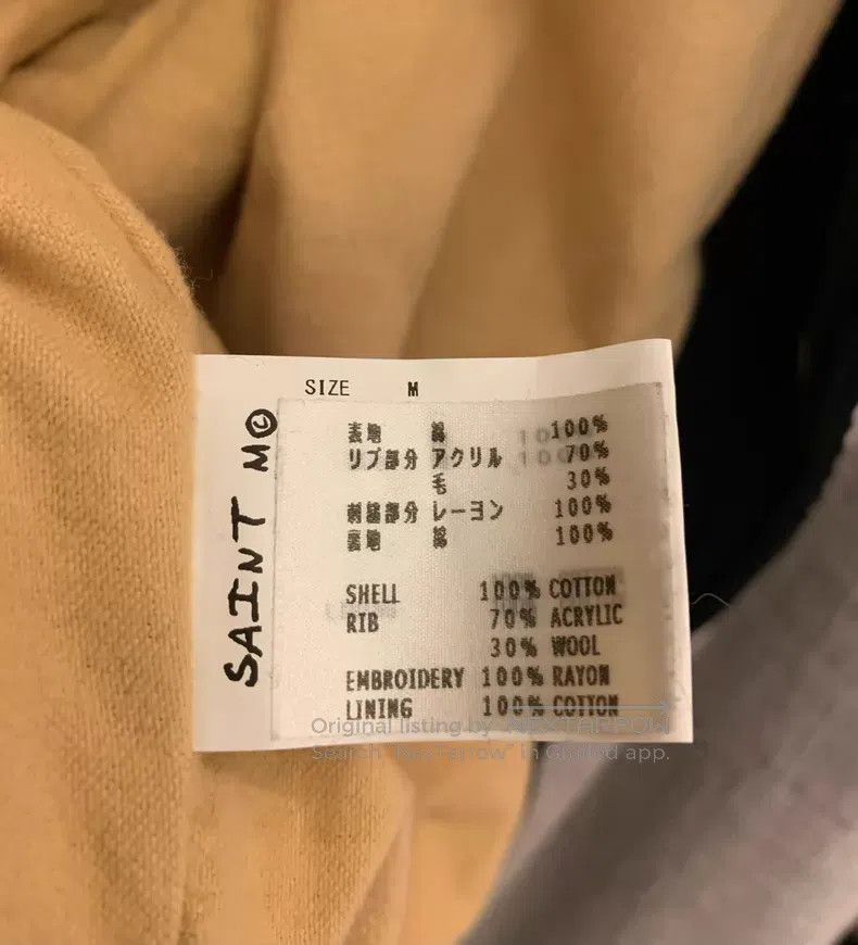 Saint Michael Saint Michael Clown embroidered corduroy jacket jacket Size US M / EU 48-50 / 2 - 6 Thumbnail