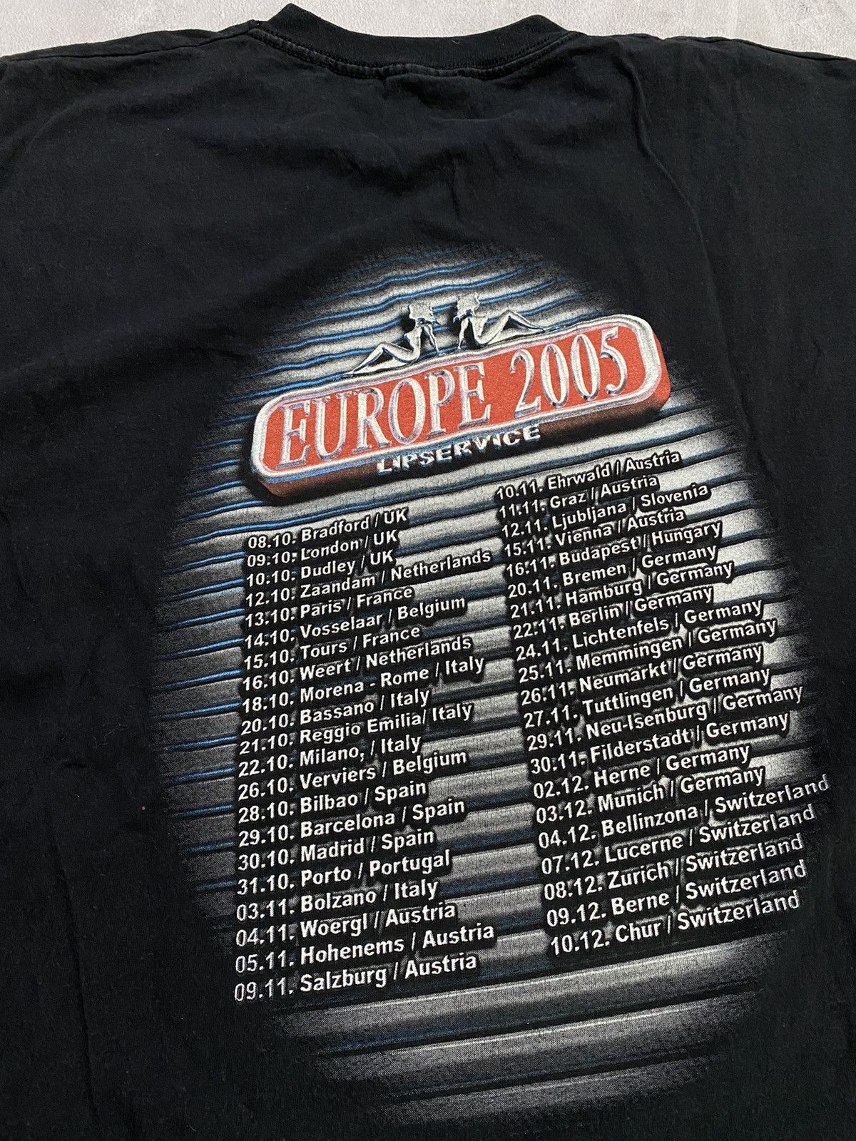 Band Tees 🌐 Vintage T Shirt Tour Tee GOTTHARD Size US XXL / EU 58 / 5 - 2 Thumbnail