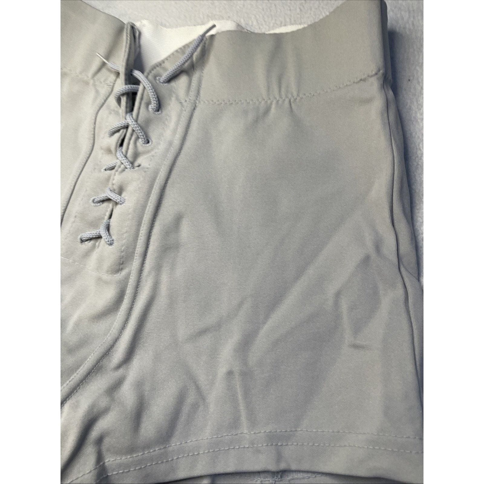 Other Vintage Lace Up Front Hot Pants Mens Large High Waisted Gray Size US 34 / EU 50 - 3 Thumbnail