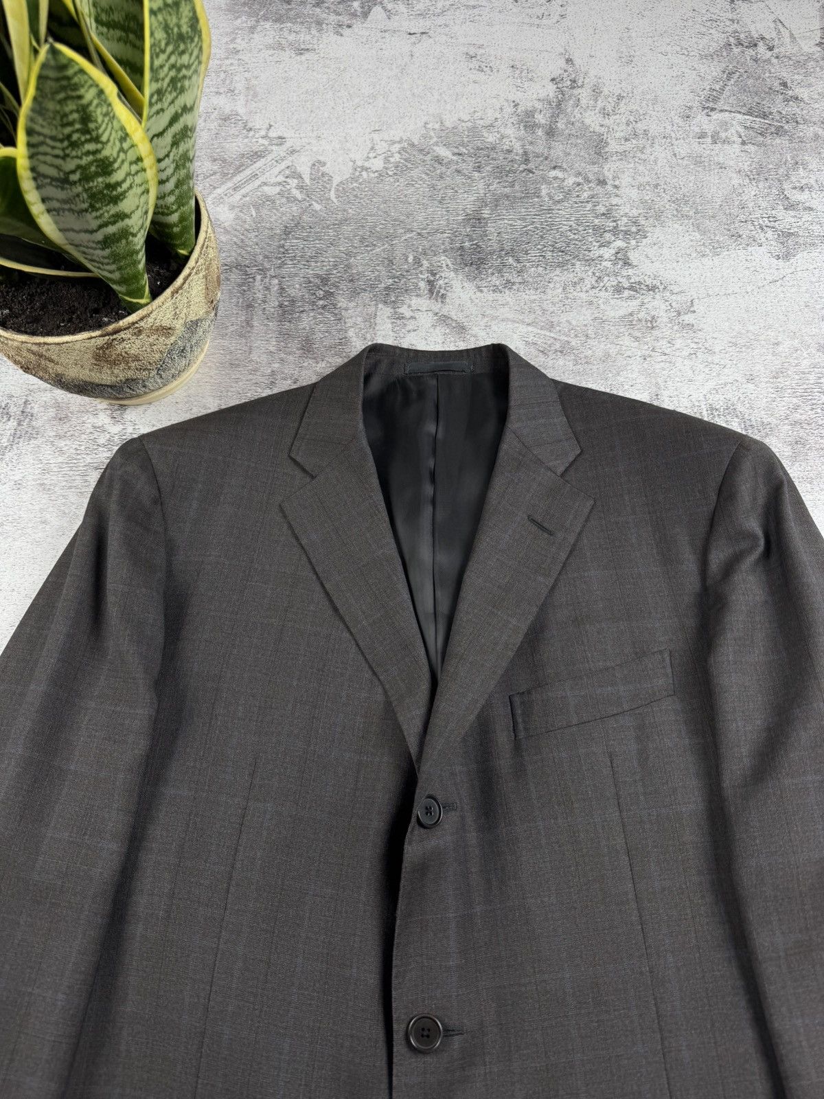 Caruso Vintage Raffaele Caruso 54R Classic 90S Blazer Suit Jacket Size 54R - 7 Thumbnail