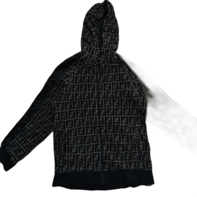 Fendi Fendi Old Flower Double F All-over Print Polar Fleece Jacke Size US XL / EU 56 / 4 - 1 Thumbnail