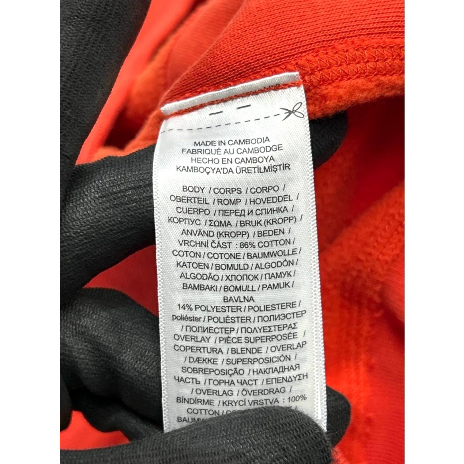 Polo Ralph Lauren Polo Ralph Lauren Hoodie Mens M Red Cotton Knit Full Zip Sweater, Crew Neck, Regular Fit, Winter Fall Spring, Solid, Knit, Shirt? Size M / US 6-8 / IT 42-44 - 4 Thumbnail