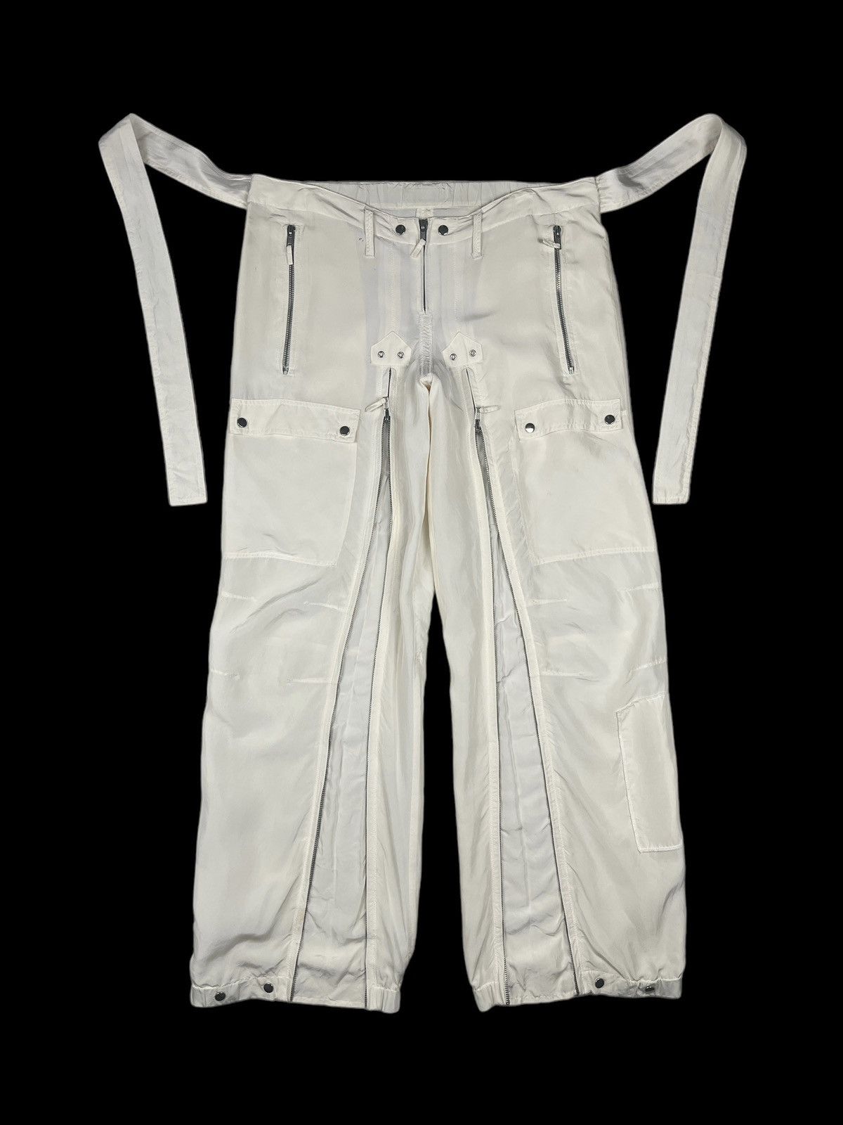 Unknown Silk Parachute Cargo Pants