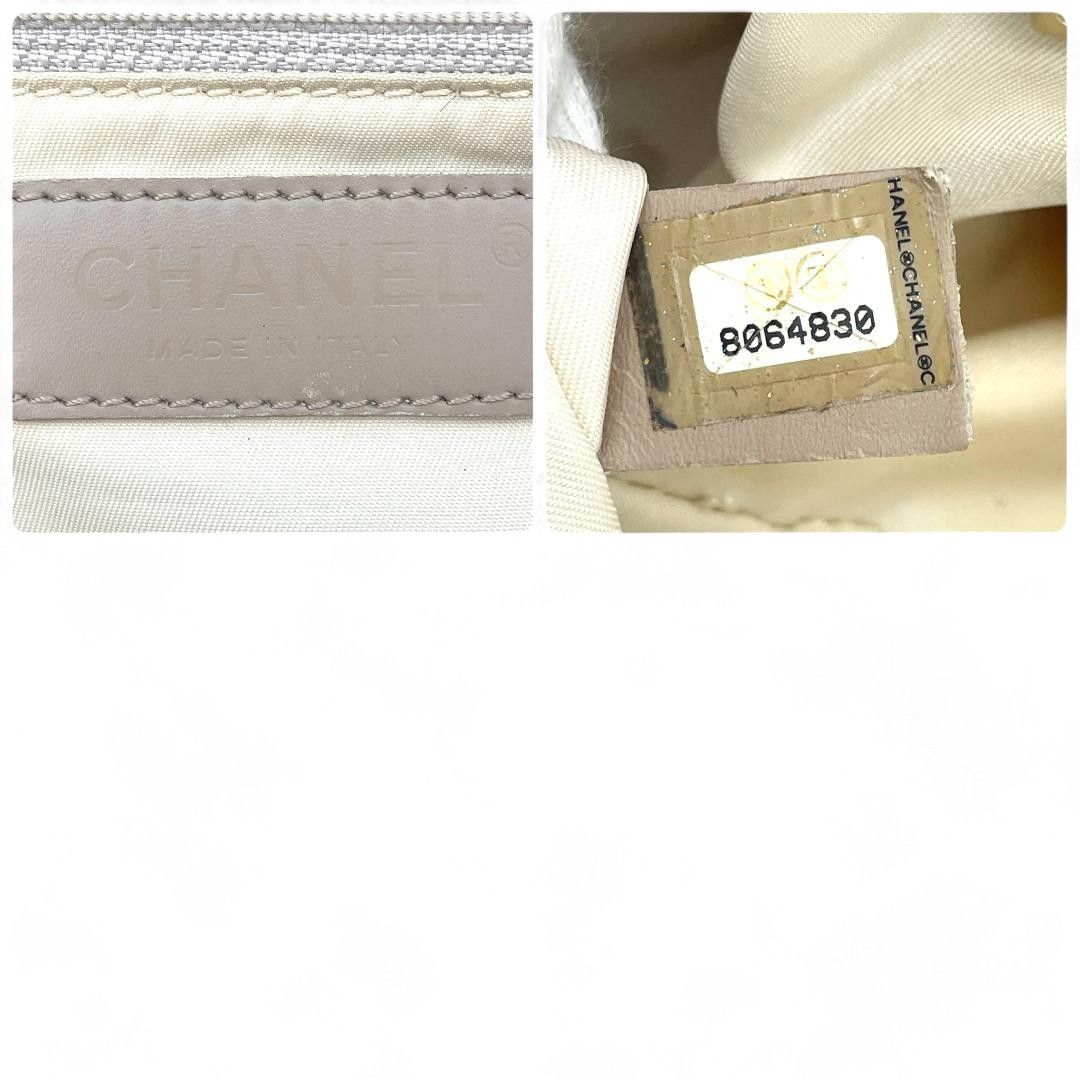 Chanel Chanel - Coco Handbag Mini Boston Travel Line White Monogram Size ONE SIZE - 9 Thumbnail