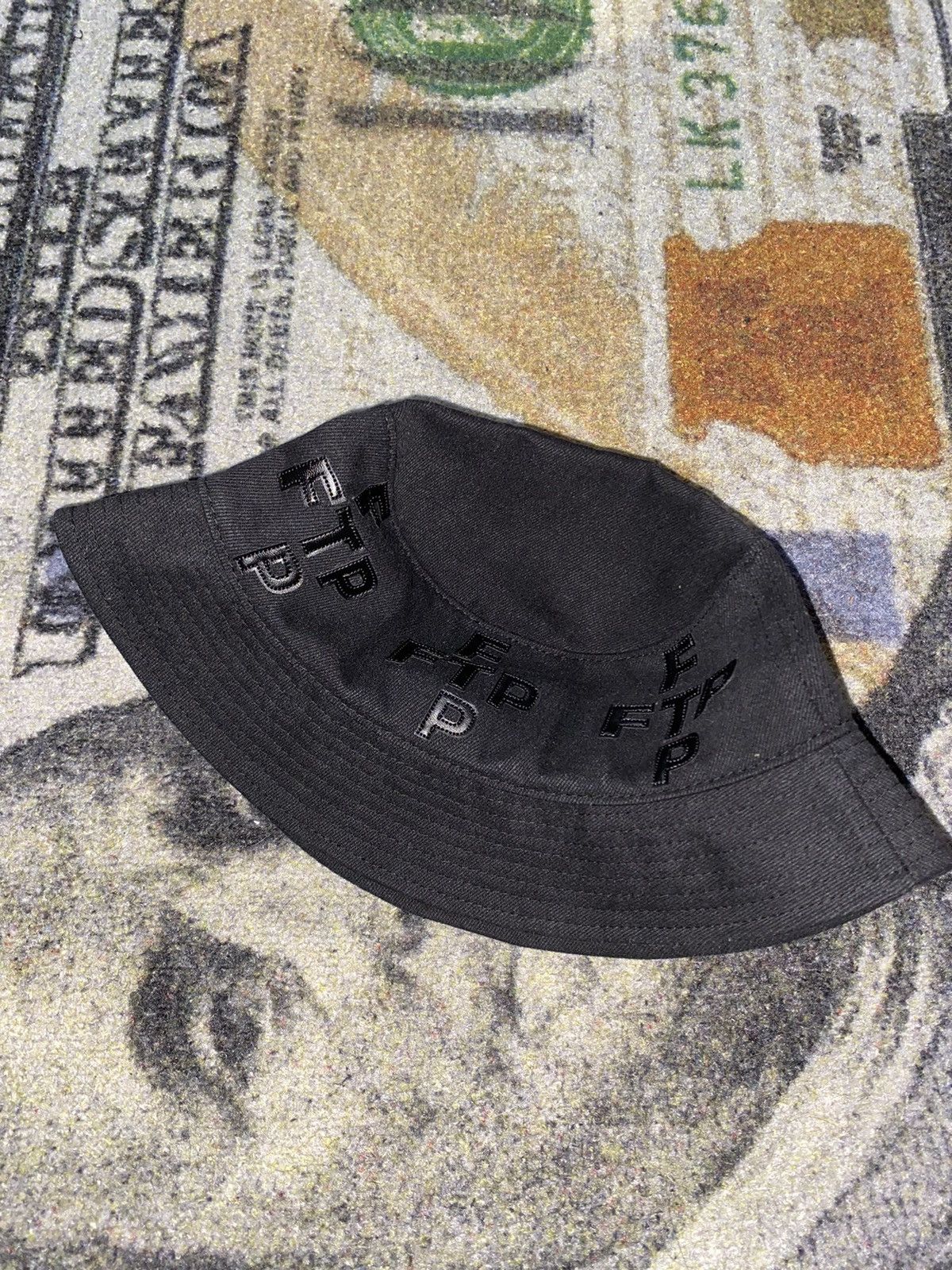 Fuck The Population FTP Cross Logo Denim Bucket Hat LARGE / XLARGE Size ONE SIZE - 2 Thumbnail