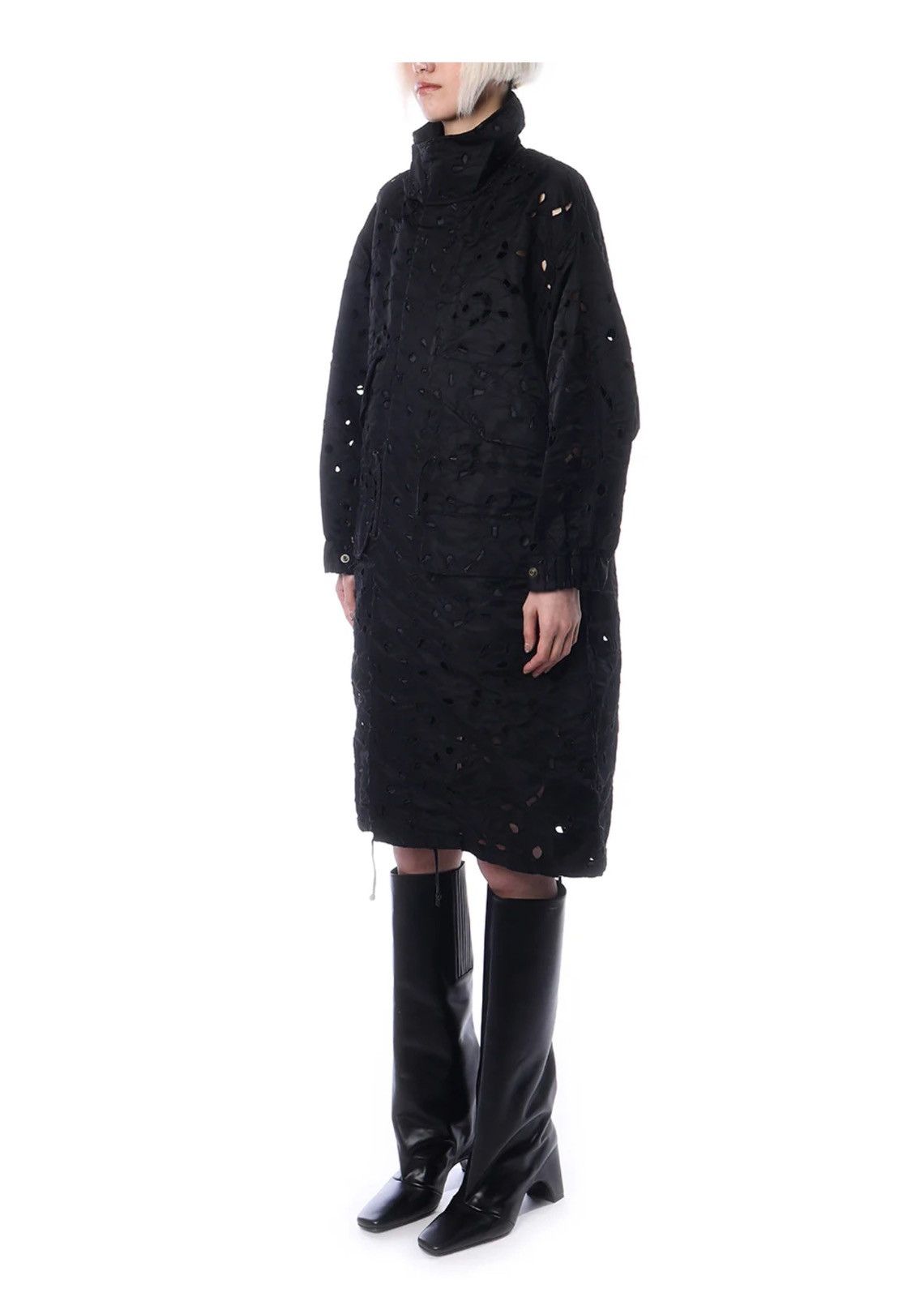 Toga Pulla Toga Pulla Nylon Twill Embroidery Coat Size XS / US 0-2 / IT 36-38 - 3 Thumbnail