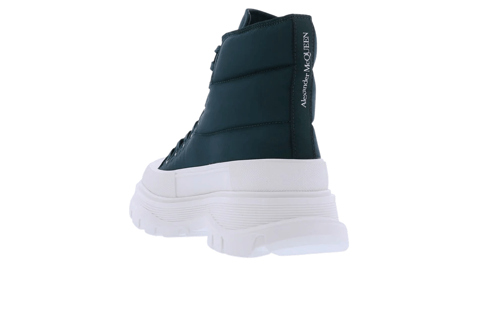 Alexander McQueen o1y0225 Ankle Boots in Dark Green Size US 11 / IT 41 - 4 Thumbnail