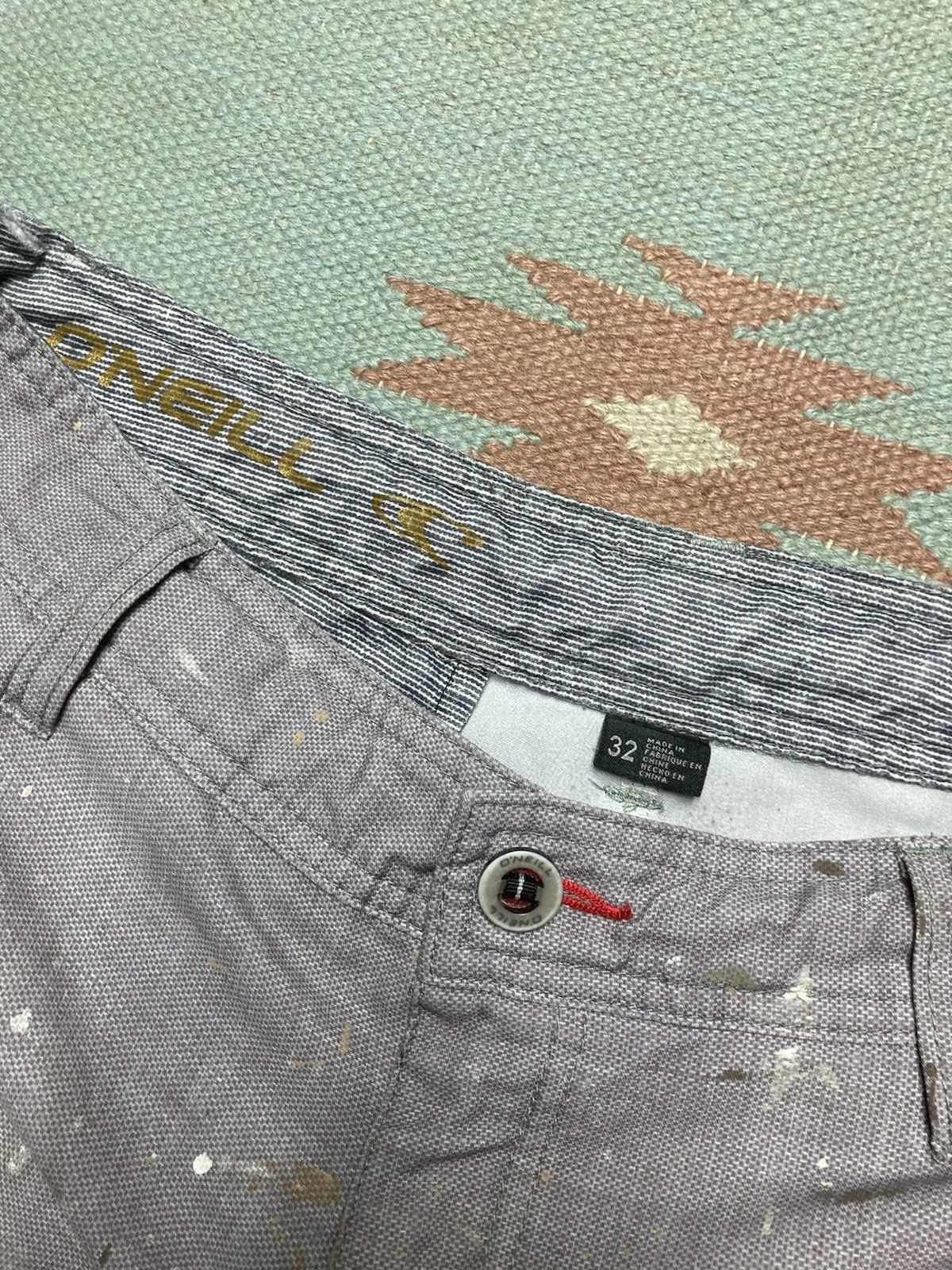 O'Neill O’Neill lightweight shorts paint splatter surf skate mens 32 Size US 32 / EU 48 - 5 Thumbnail