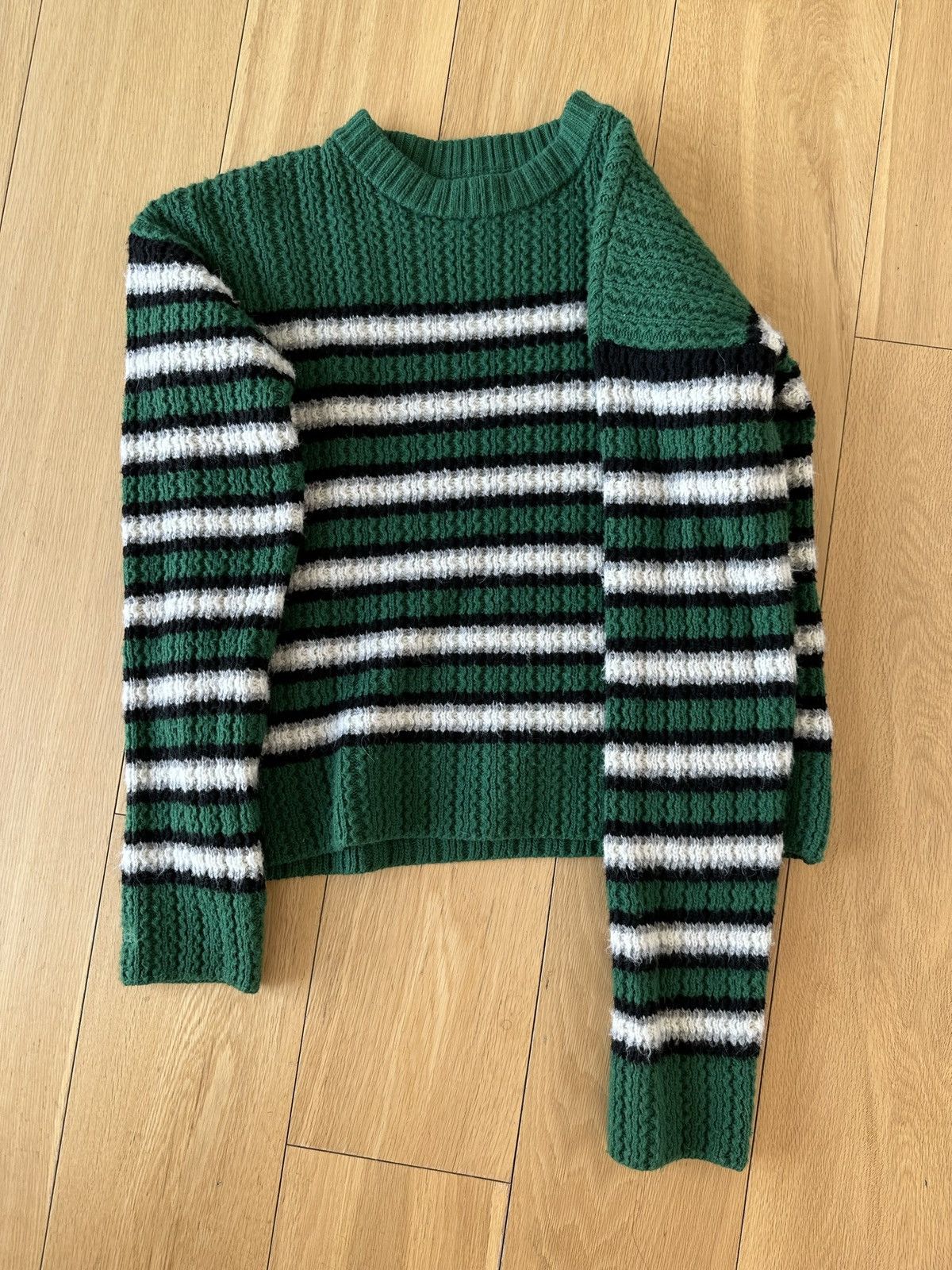 ERL ERL green striped sweater Size US M / EU 48-50 / 2 - 5 Thumbnail