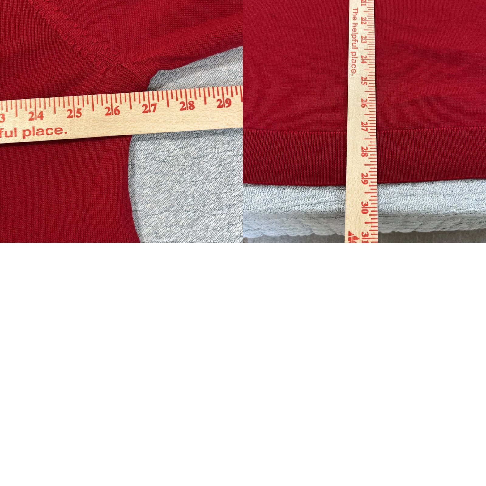 Hart Schaffner Marx Mens Big & Tall Hart Schaffner Marx Extra Fine Merino Wool V-Neck Sweater 3XB Size US XXL / EU 58 / 5 - 8 Thumbnail