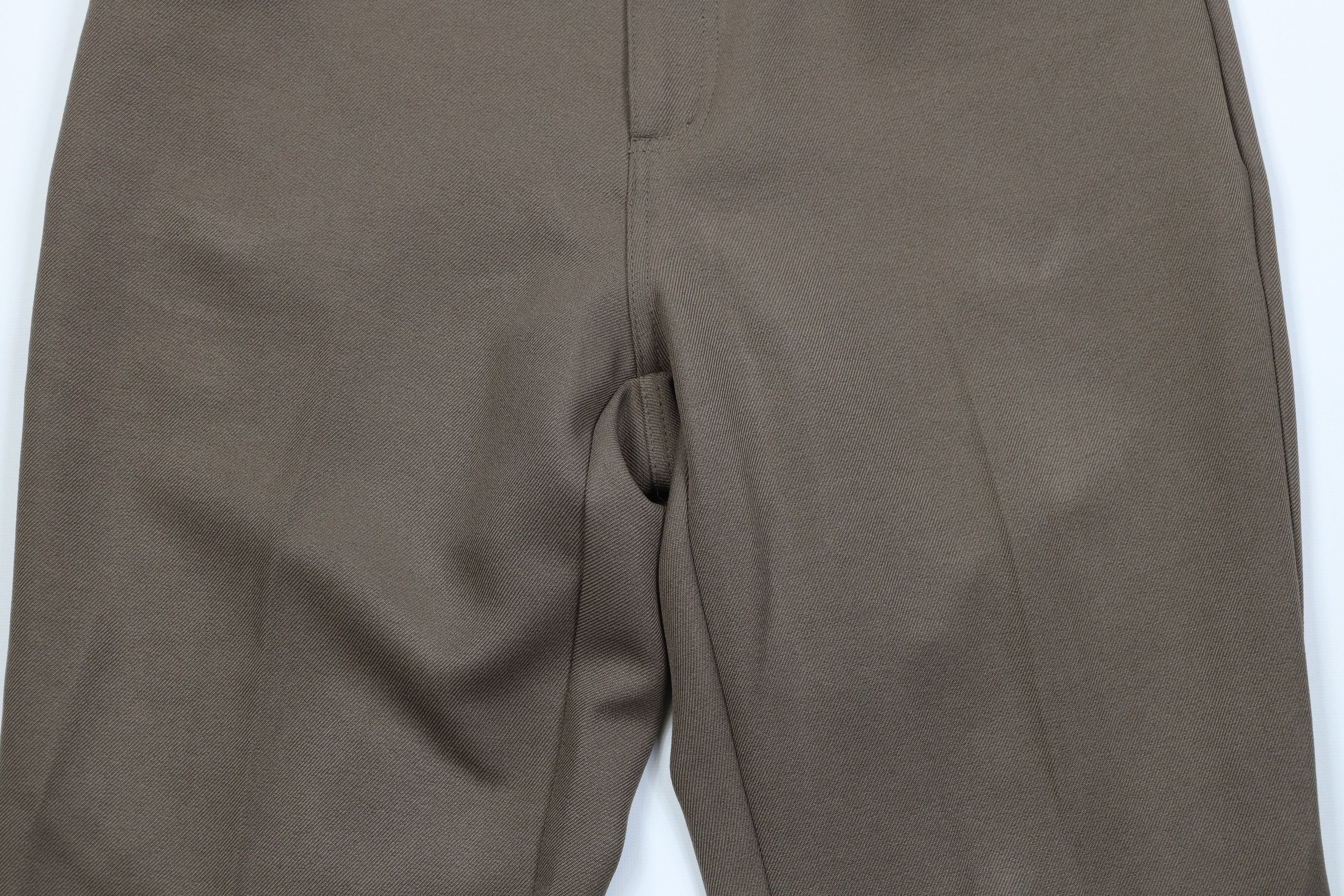 Vintage Vintage 90s Streetwear Flared Wide Leg Chino Pants Brown Size US 32 / EU 48 - 3 Thumbnail