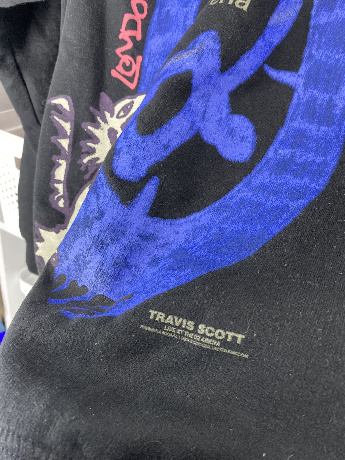 Travis Scott Travis Scott London 2018 O2 Stadium Hoodie M Size US M / EU 48-50 / 2 - 3 Thumbnail