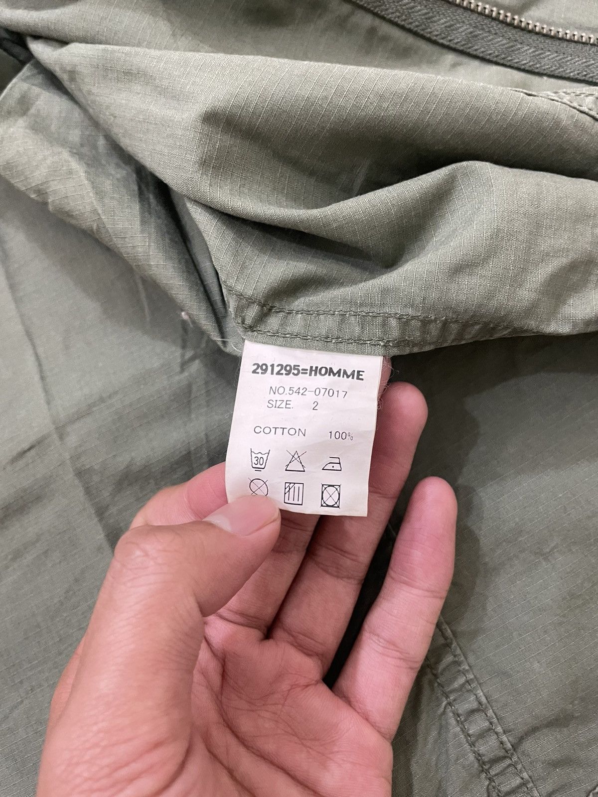 291295=Homme 291295=home Shirt Olive Utility Multi Pocket 14th if6was9 Size US M / EU 48-50 / 2 - 8 Thumbnail
