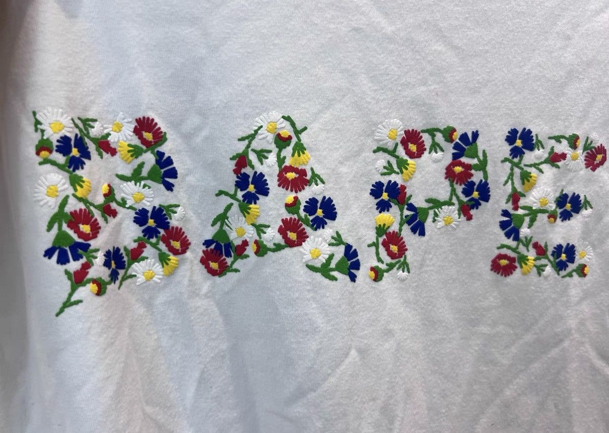 Bape BAPE OG Nigo era white short-sleeve tee Size US M / EU 48-50 / 2 - 4 Thumbnail