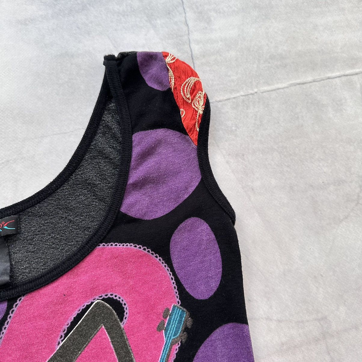 Custo Barcelona Y2K Custo Barcelona Hysteric Glamour Style Tank Top T Shirt Size M / US 6-8 / IT 42-44 - 5 Thumbnail