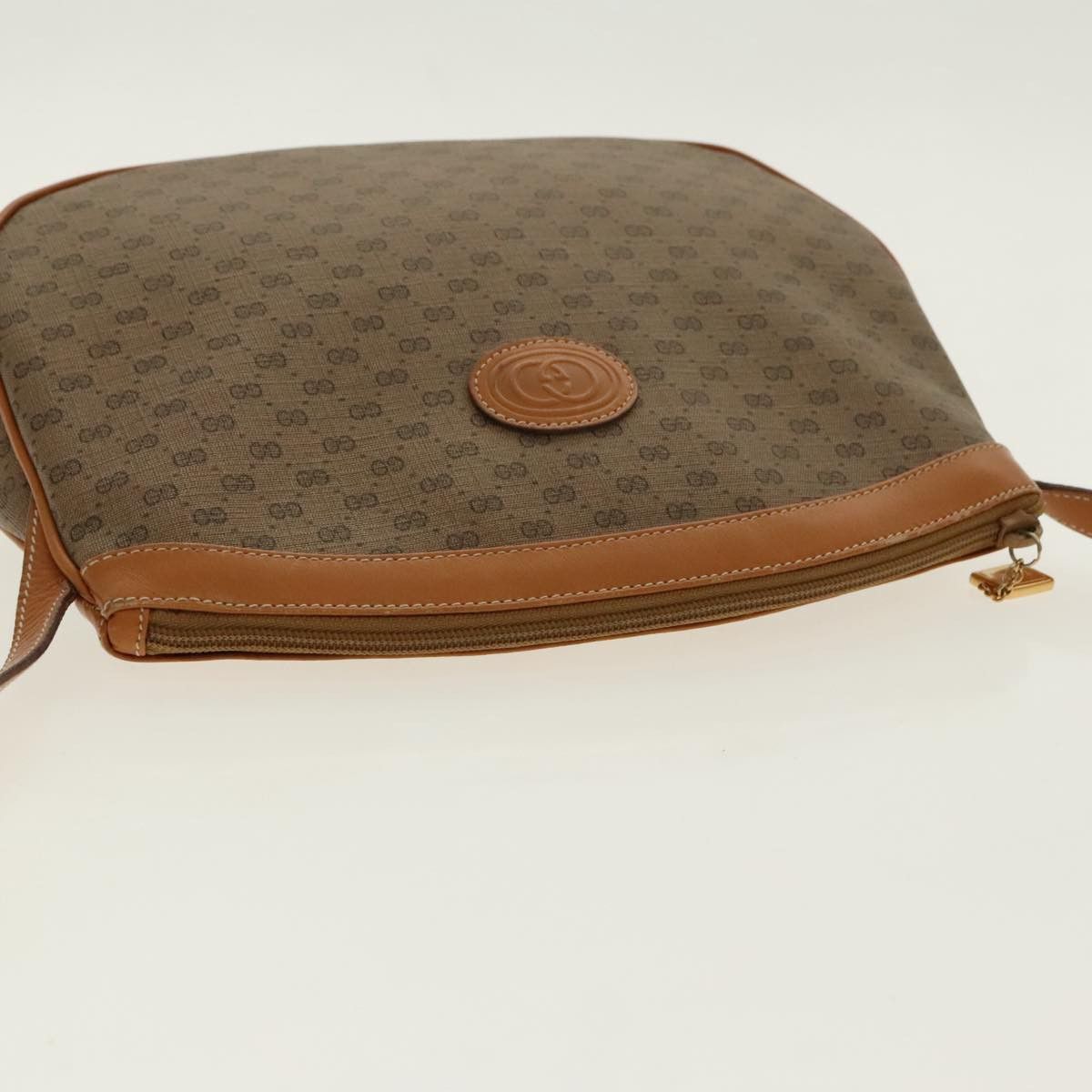 Gucci GUCCI Micro GG Canvas Shoulder Bag Beige Gold 007 87 007 87 Size ONE SIZE - 6 Thumbnail