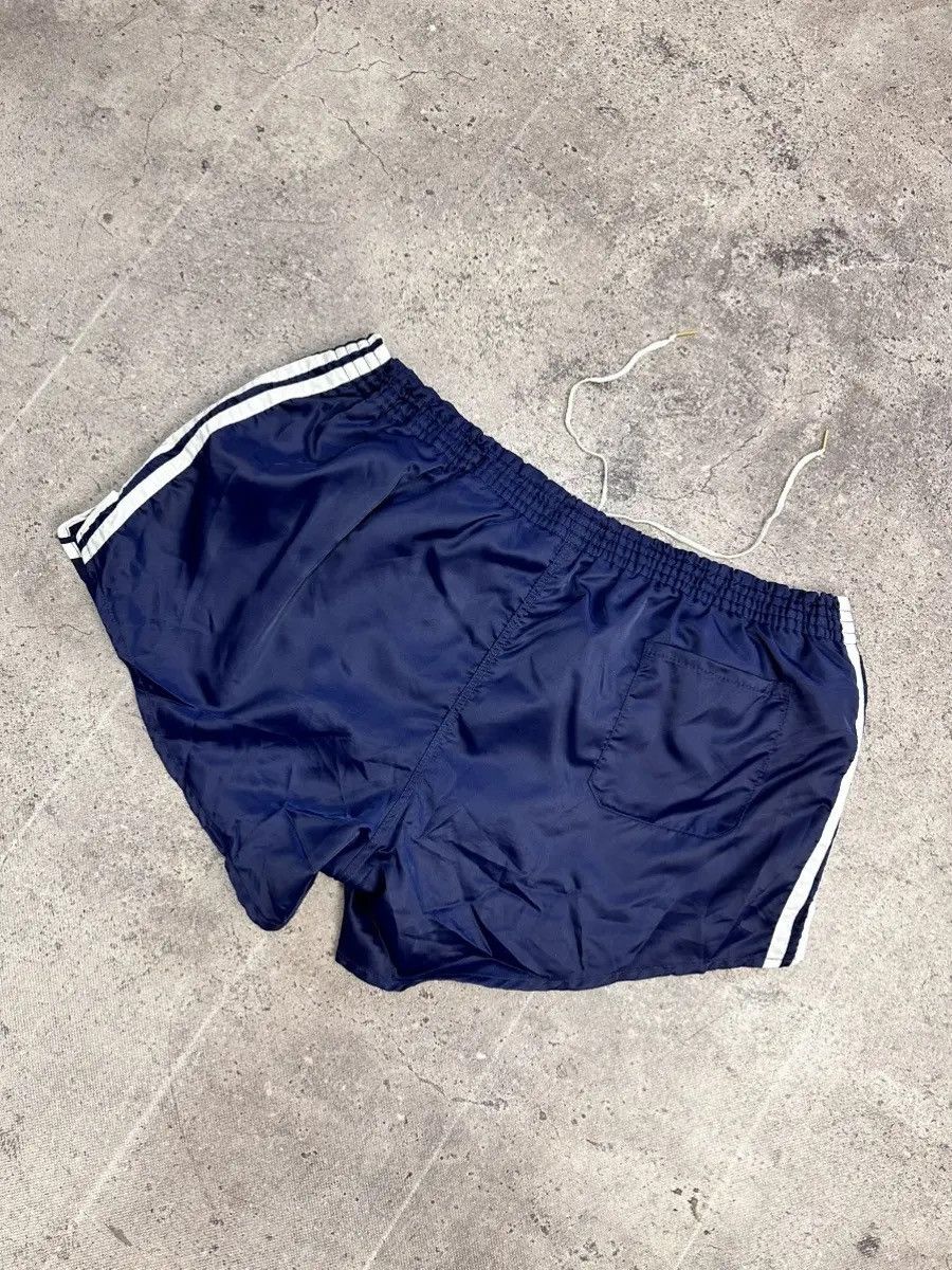 Adidas × Vintage Retro 70s Made In West Germany Adidas Red Nylon Shorts Size US 34 / EU 50 - 9 Thumbnail
