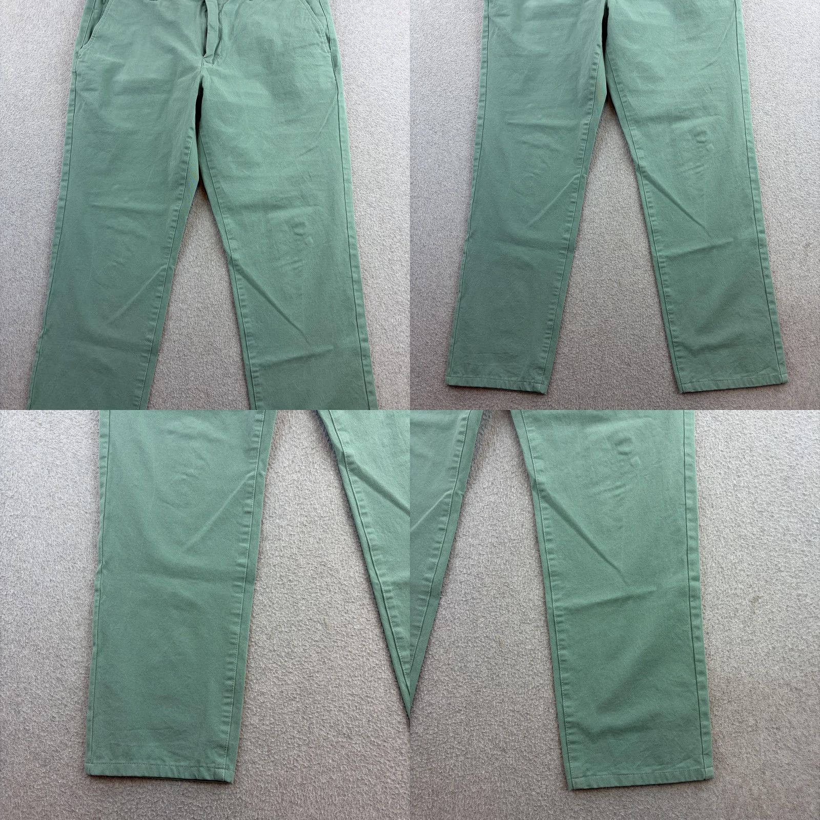 Bonobos Bonobos Slim Taper Pants Mens 32 Green Chino Flat Front Casul Casual Size US 32 / EU 48 - 8 Thumbnail