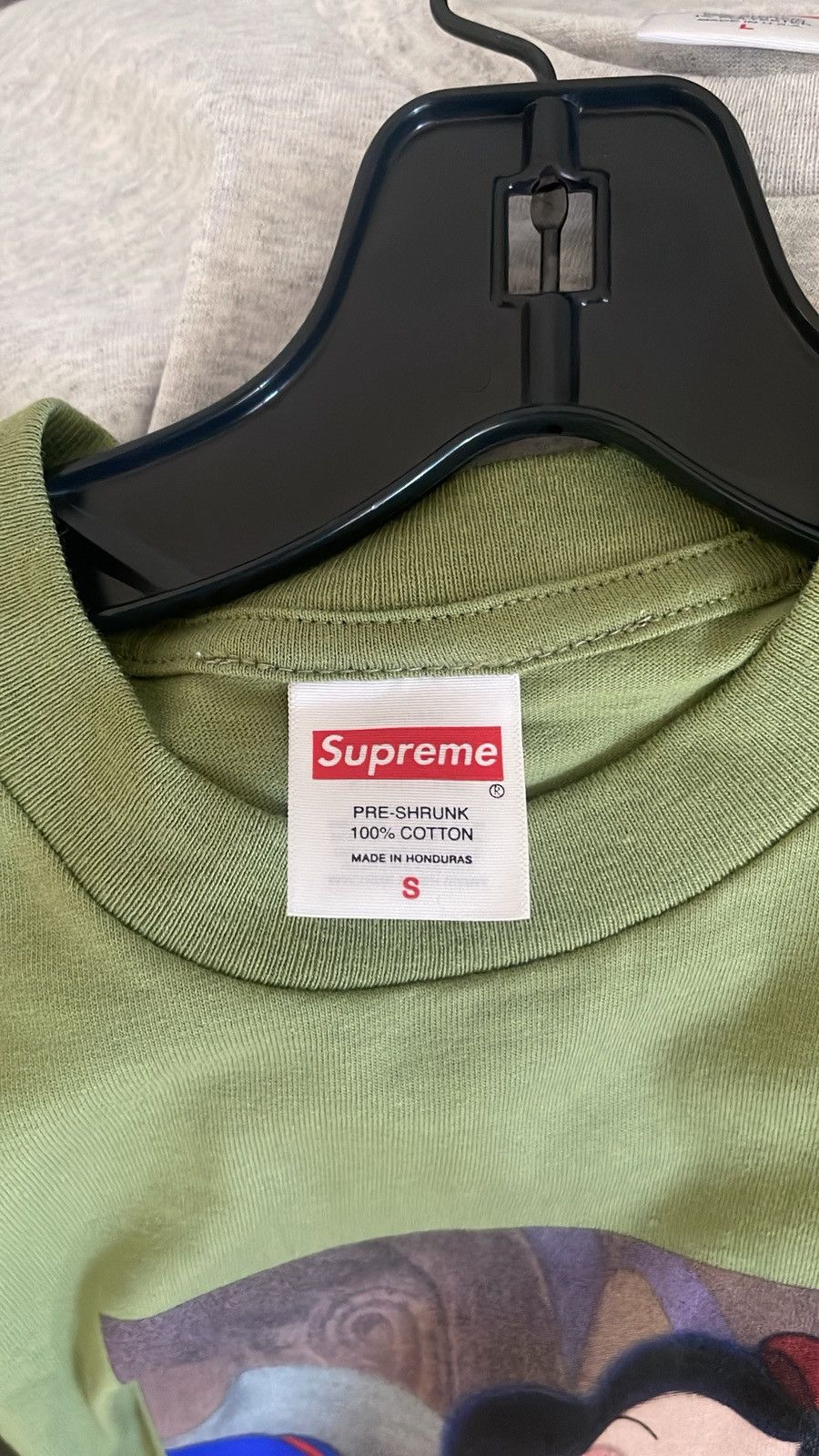 Supreme Supreme snow white ‘moss’ Size US M / EU 48-50 / 2 - 3 Thumbnail
