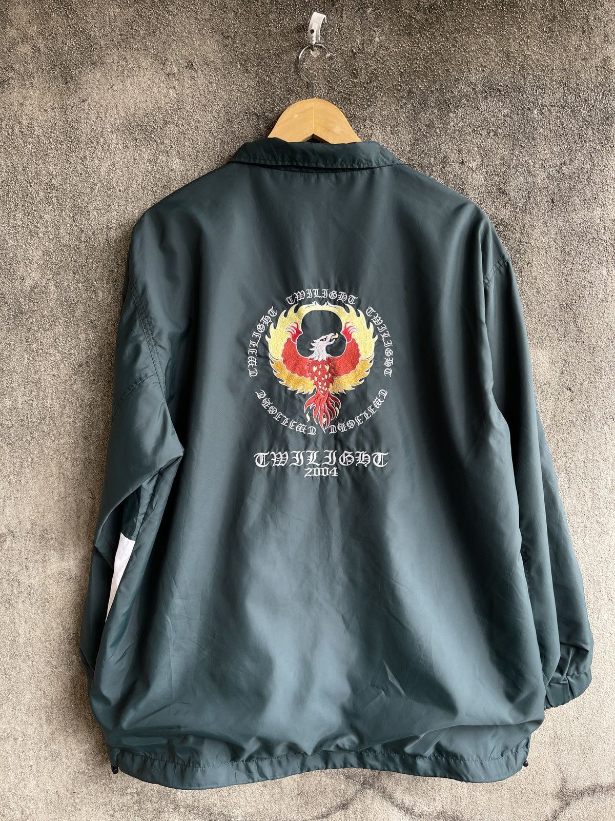 Vintage Rare🔥Vtg Y2K TWINLIGHT Eagle Fire Embroidery Logo Jacket Size US XL / EU 56 / 4 - 2 Thumbnail