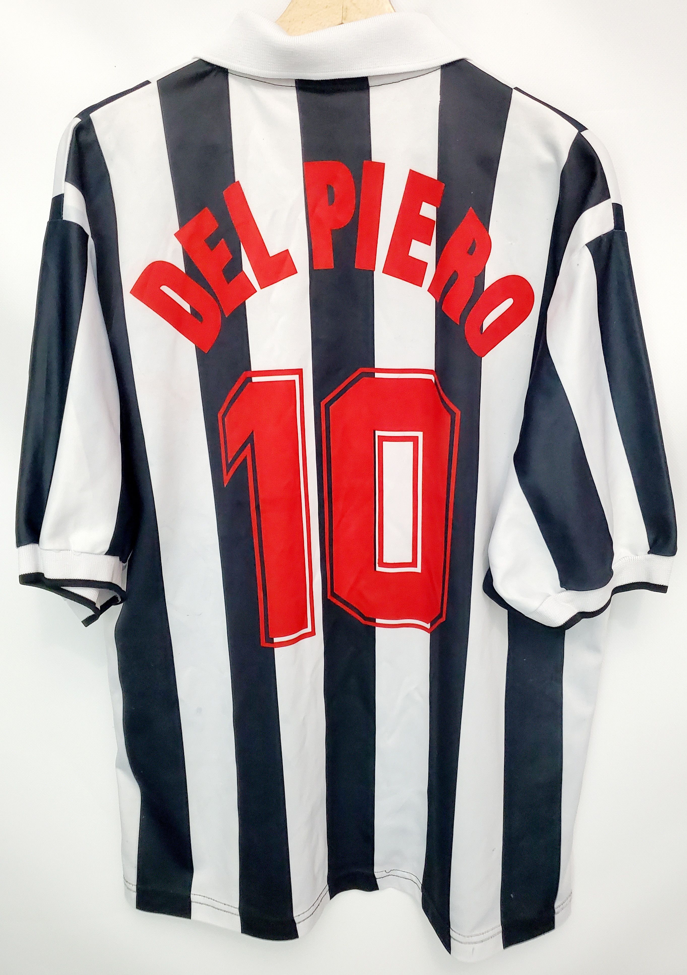 Vintage Austy juventus replica #10 Del piero soccer jersey size Xl Size US XL / EU 56 / 4 - 2 Thumbnail