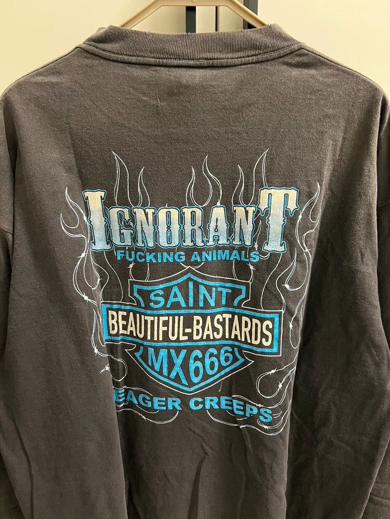 Saint Michael Saint Michael Retro motorcycles make old long sleeves Size US XL / EU 56 / 4 - 6 Thumbnail
