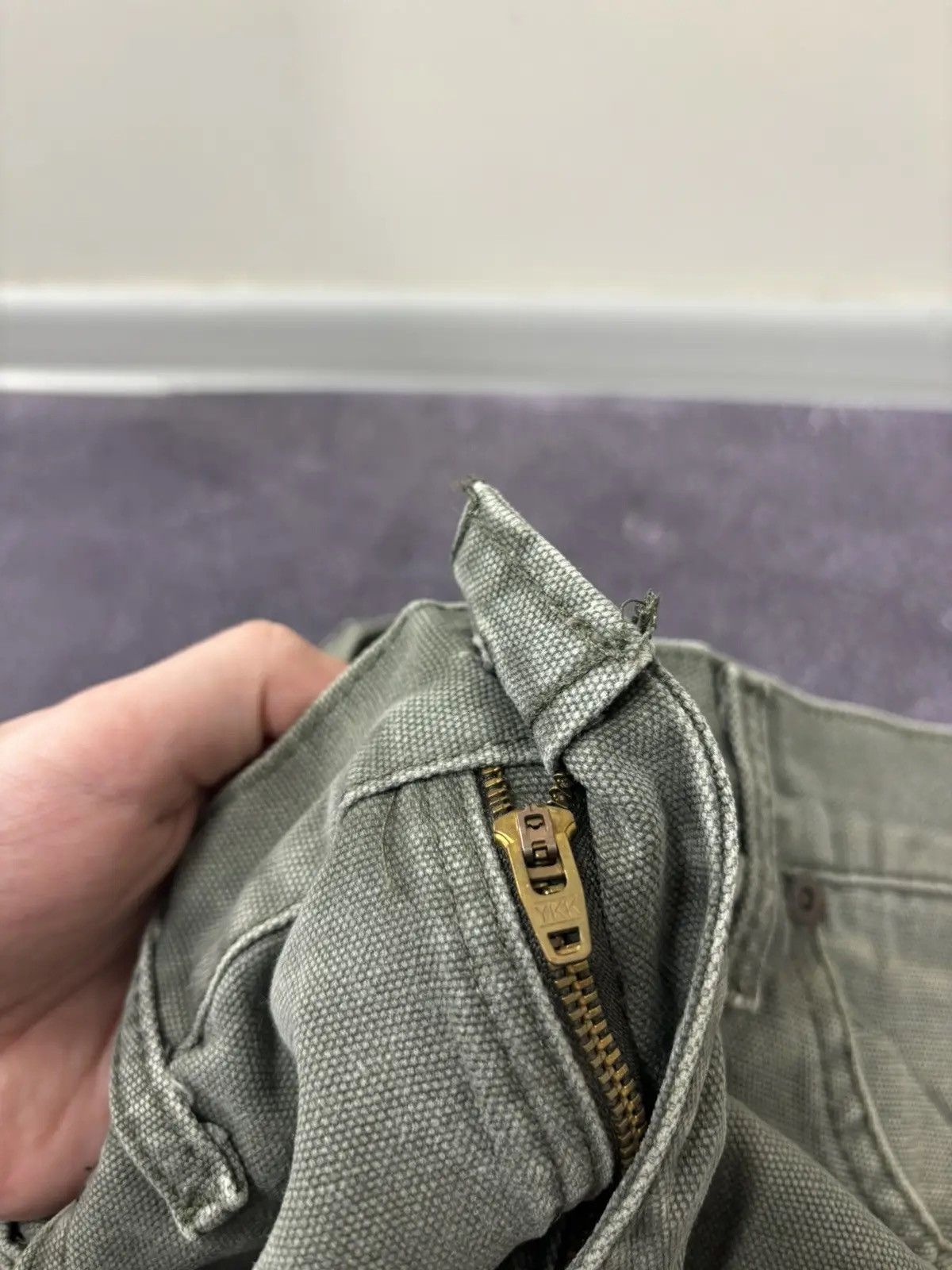 Dickies × Vintage Vintage Dickies Relaxed Fit Denim Work Baggy Pants Jeans Size US 32 / EU 48 - 10 Thumbnail