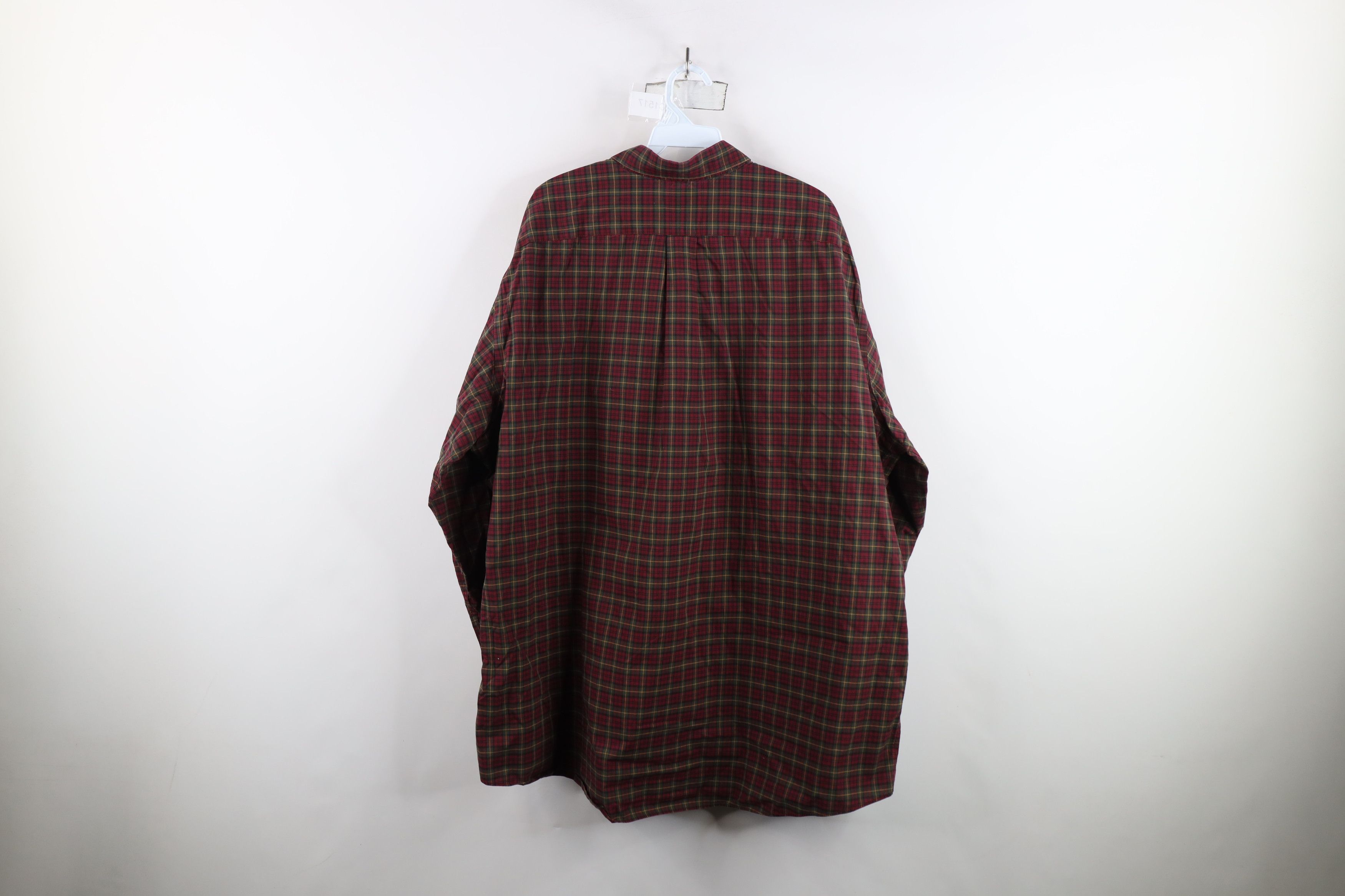 L.L. Bean × Vintage Vintage LL Bean Wrinkle Resistant Collared Button Down Shirt Size US XXL / EU 58 / 5 - 8 Thumbnail