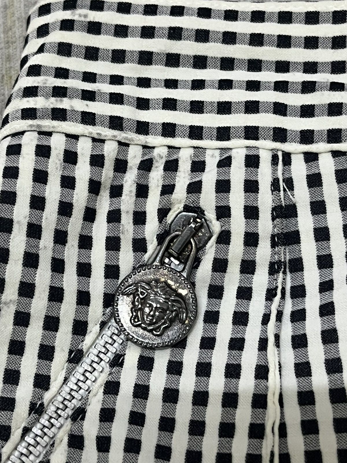Versace Vintage 80s Versace medusa pant Size 26" / US 2 / IT 38 - 6 Thumbnail