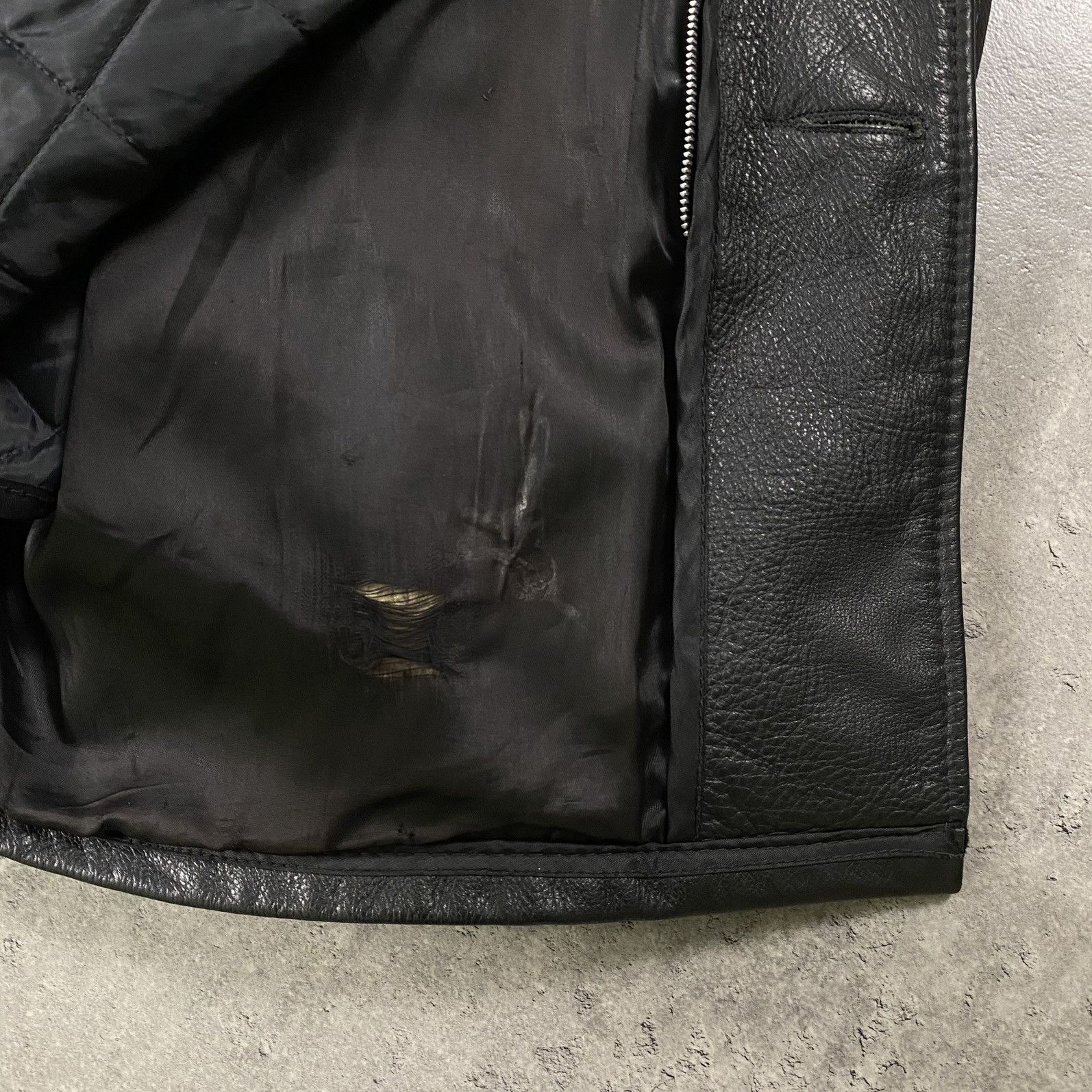 Schott Schott NYC Leather Coat USA Vintage Jacket Size US M / EU 48-50 / 2 - 13 Thumbnail