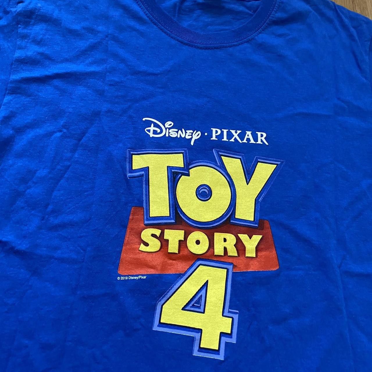 Fruit Of The Loom Disney Pixar Toy Story 4 blue and yellow shirt Size US M / EU 48-50 / 2 - 3 Thumbnail