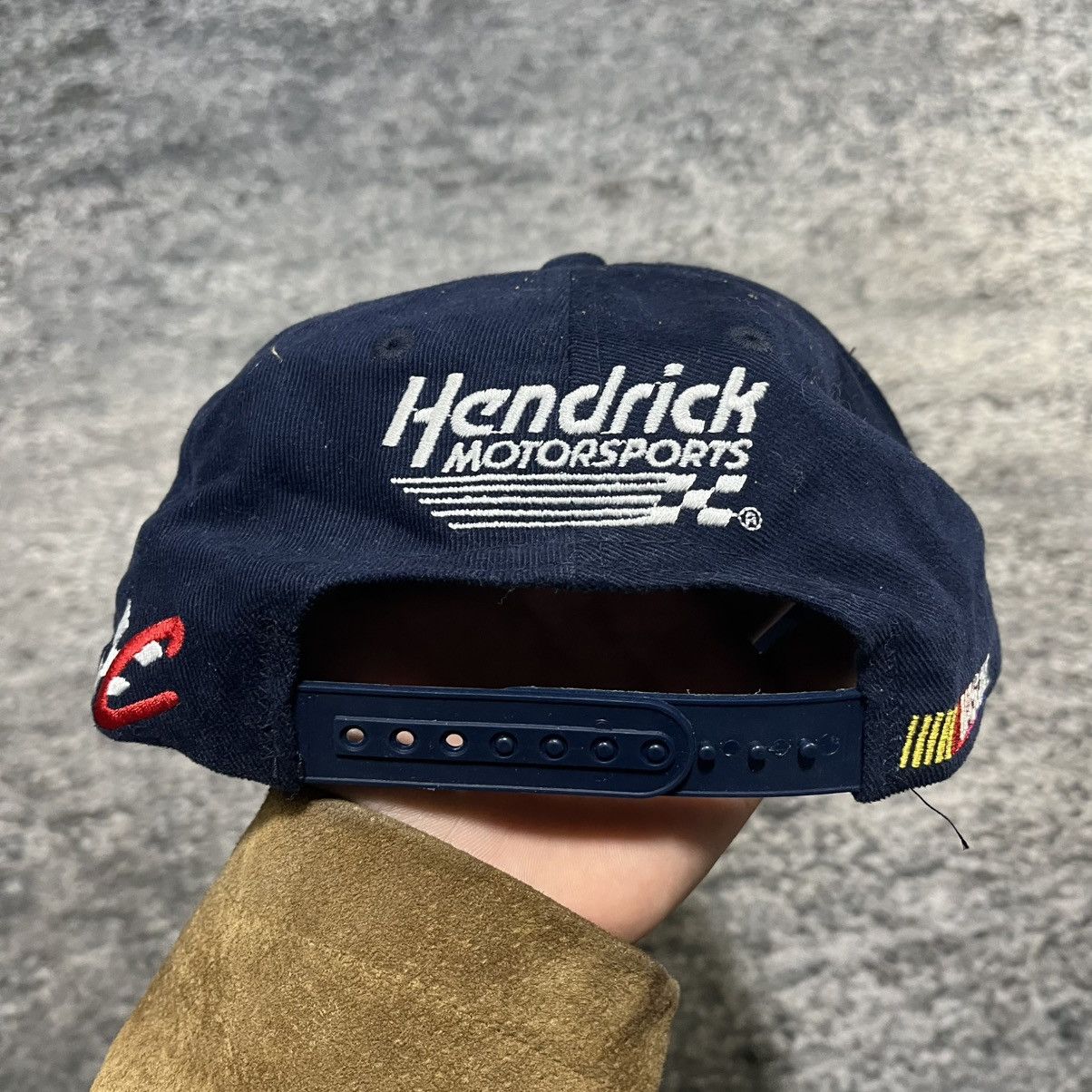 DuPont VINTAGE Y2K DUPONT JEFF GORDON FLAMES NASCAR SNAPBACK HAT Size ONE SIZE - 5 Thumbnail