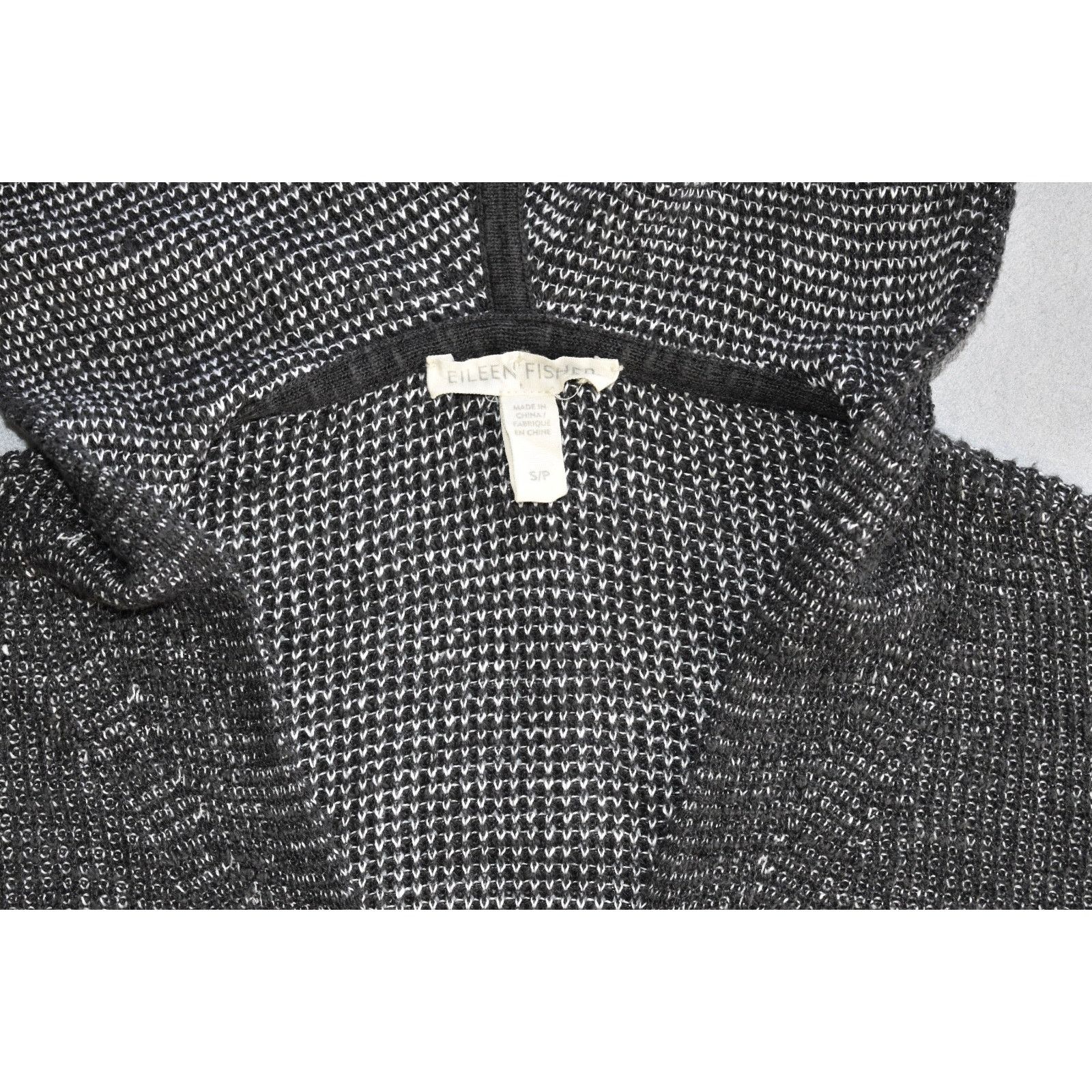 Eileen Fisher EILEEN FISHER Org Linen Organic Cotton Box Top Sweater Sz S Size S / US 4 / IT 40 - 7 Thumbnail