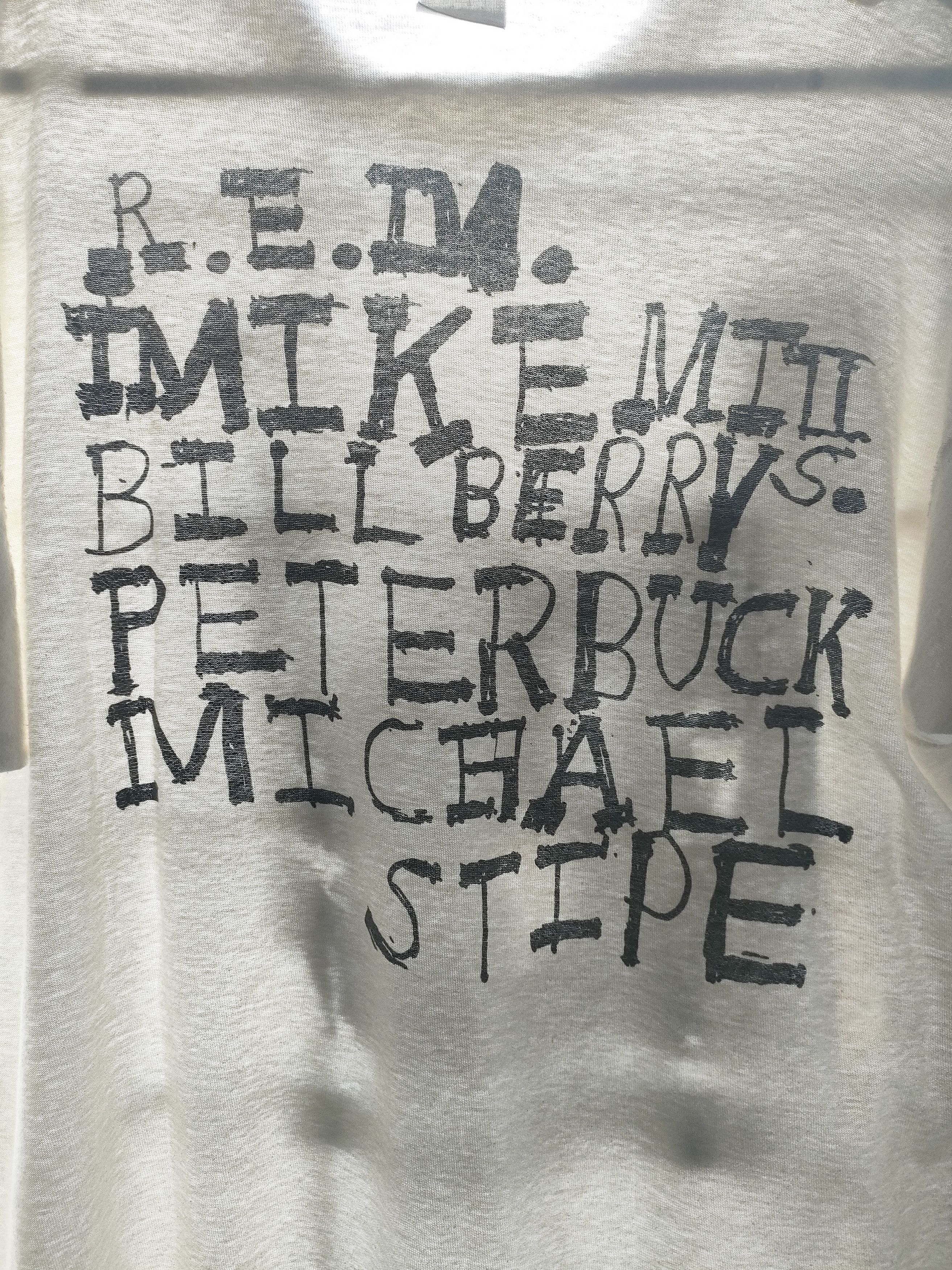 Band Tees × Designer × Vintage REM 80's Rare tee Size US XL / EU 56 / 4 - 9 Thumbnail