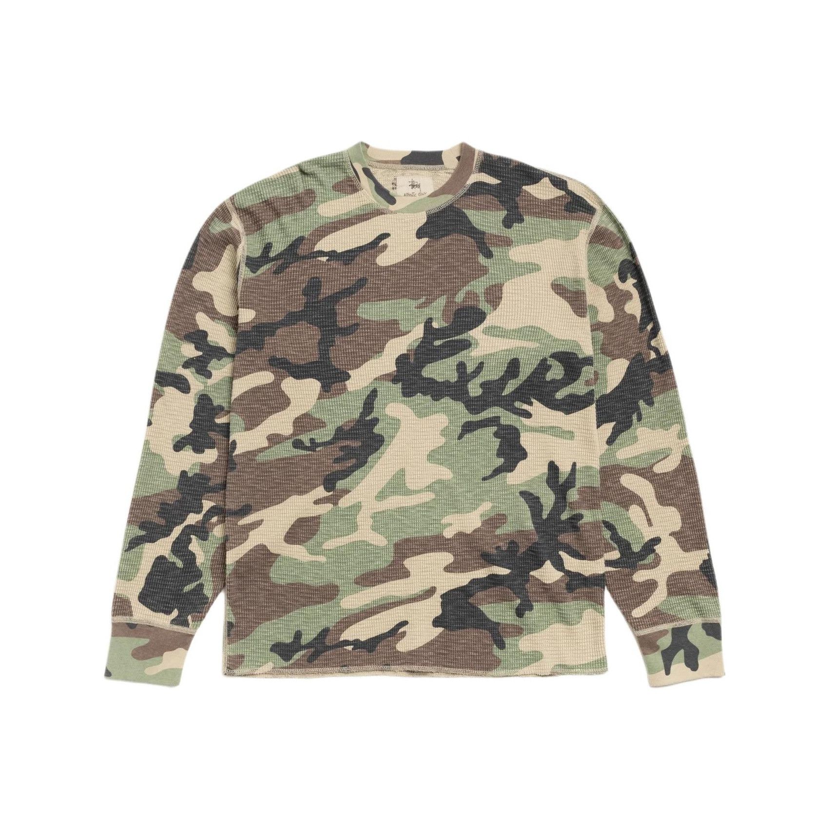 Stussy Stussy Desert Camo Thermal T-Shirt | Grailed