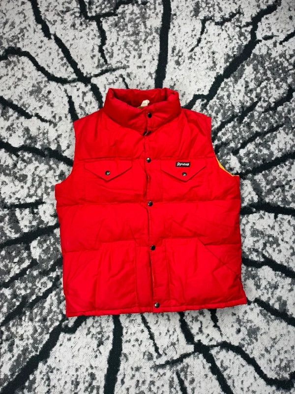 Pyrenex Vintage Pyrenex red down vest S Size US S / EU 44-46 / 1 - 1 Thumbnail