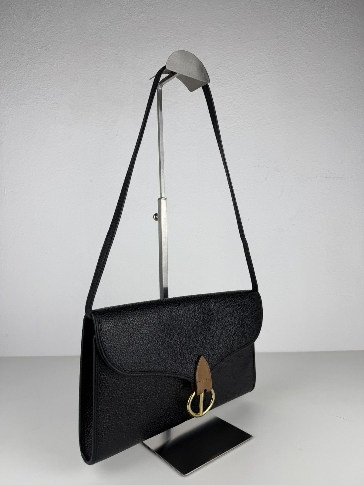 Dior Vintage 80s Dior leather shoulder/ crossbody bag Size ONE SIZE - 6 Thumbnail