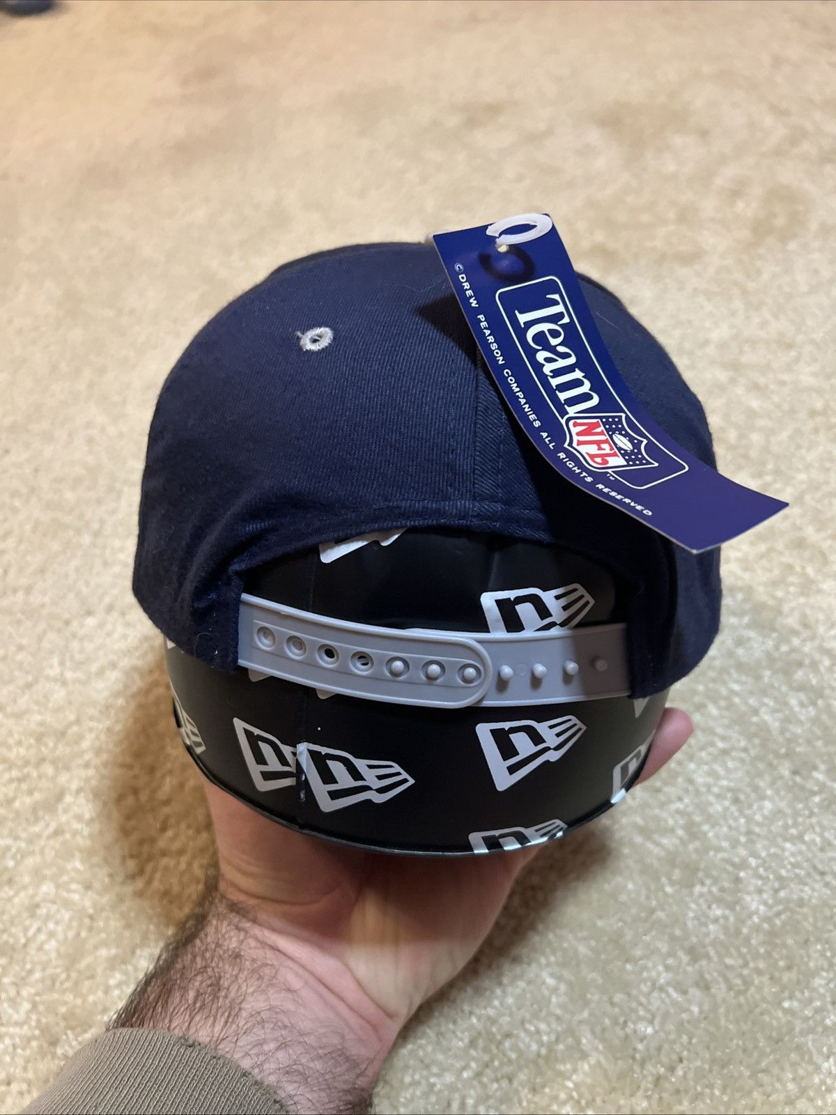 Drew Pearson Dallas Cowboys Snapback Drew Pearsons Team Embroidered KIDS Size ONE SIZE - 3 Thumbnail