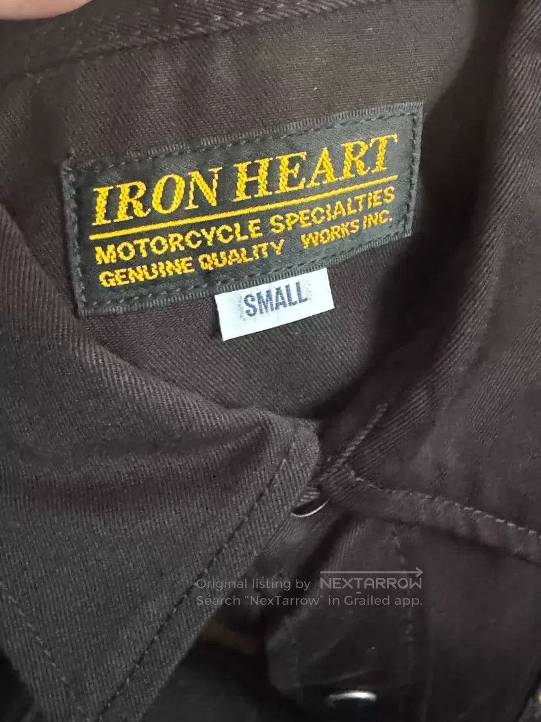 Iron Heart Iron Heart Western shirt, black armor shirt Size US S / EU 44-46 / 1 - 5 Thumbnail