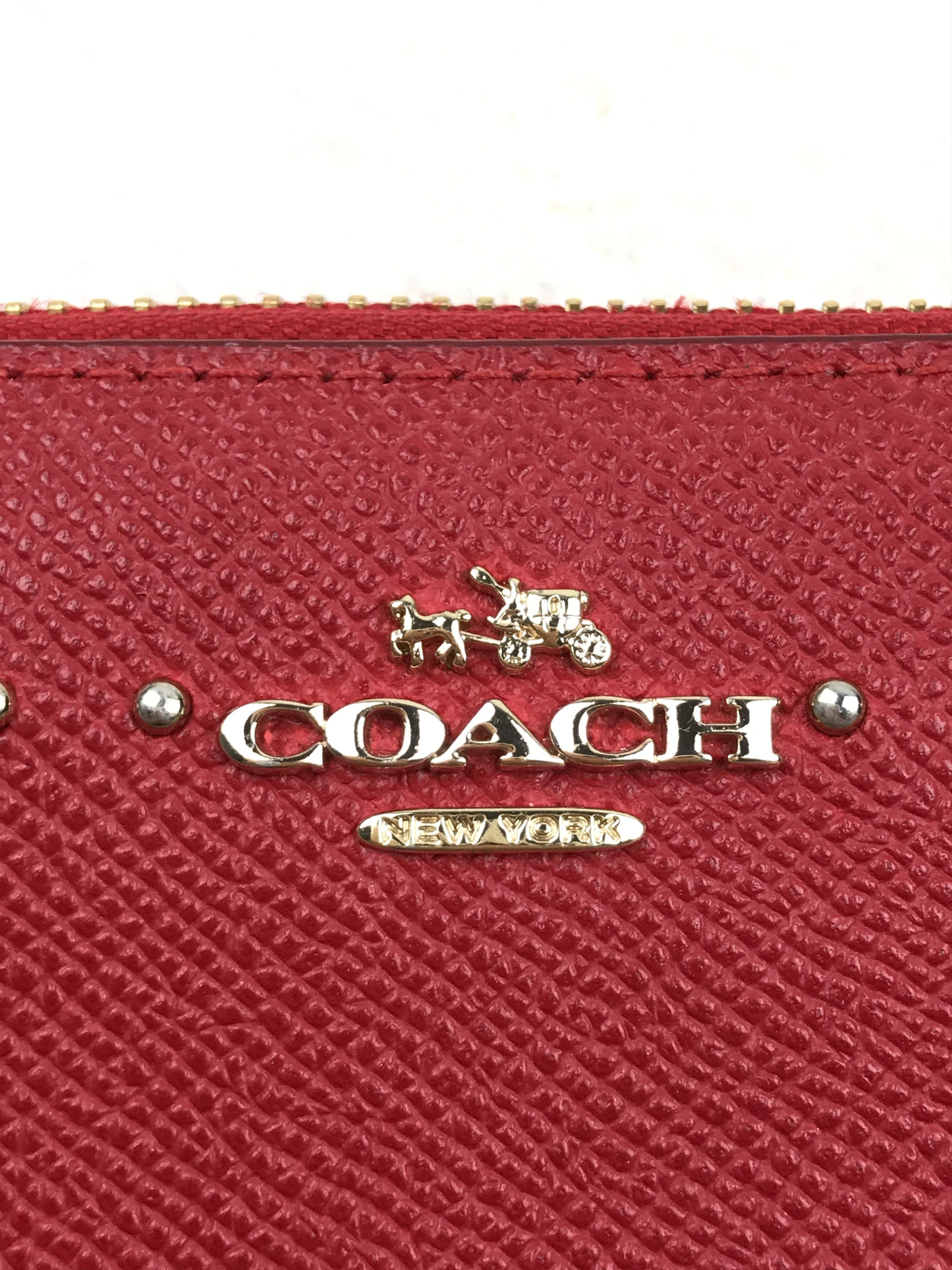 Coach Zip Around Long Wallet