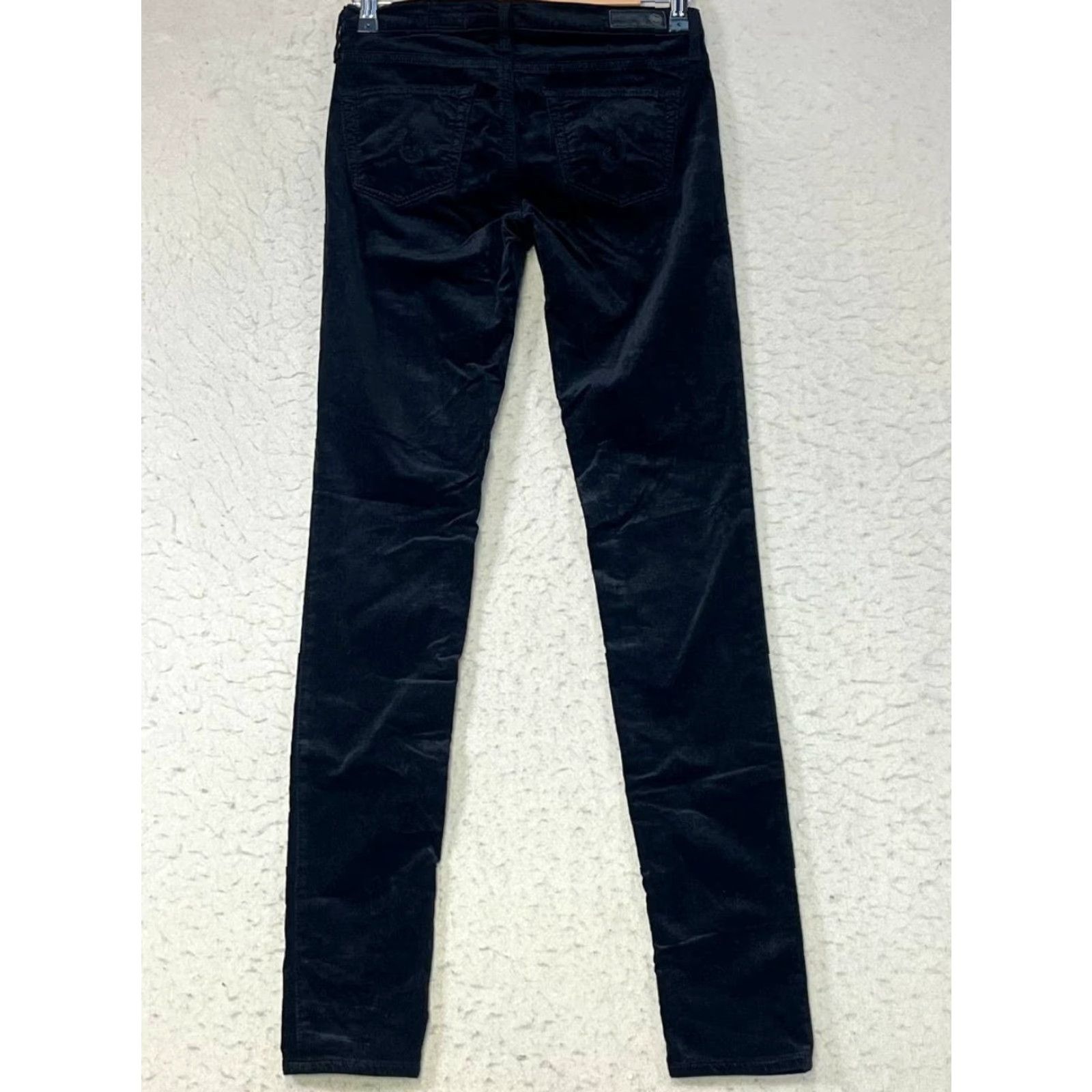 Velvet AG Adriano Goldschmied The Legging Super Skinny Jeans Ankle Black Size 25 Womens Slim Cotton Blend Velvet 25 Size 42" / US 20 - 2 Thumbnail