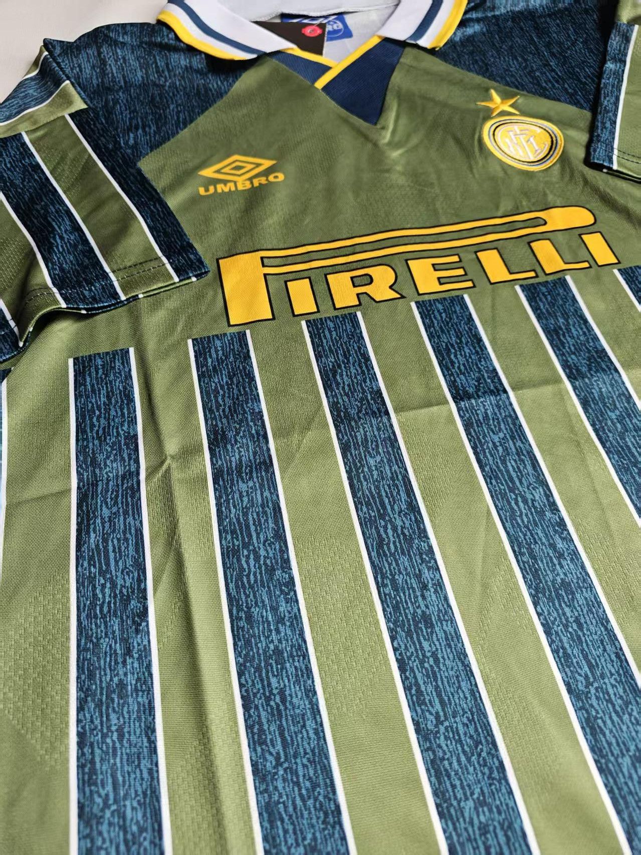Other 1995 96 Inter Milan Soccer Jersey Size US XL / EU 56 / 4 - 2 Thumbnail