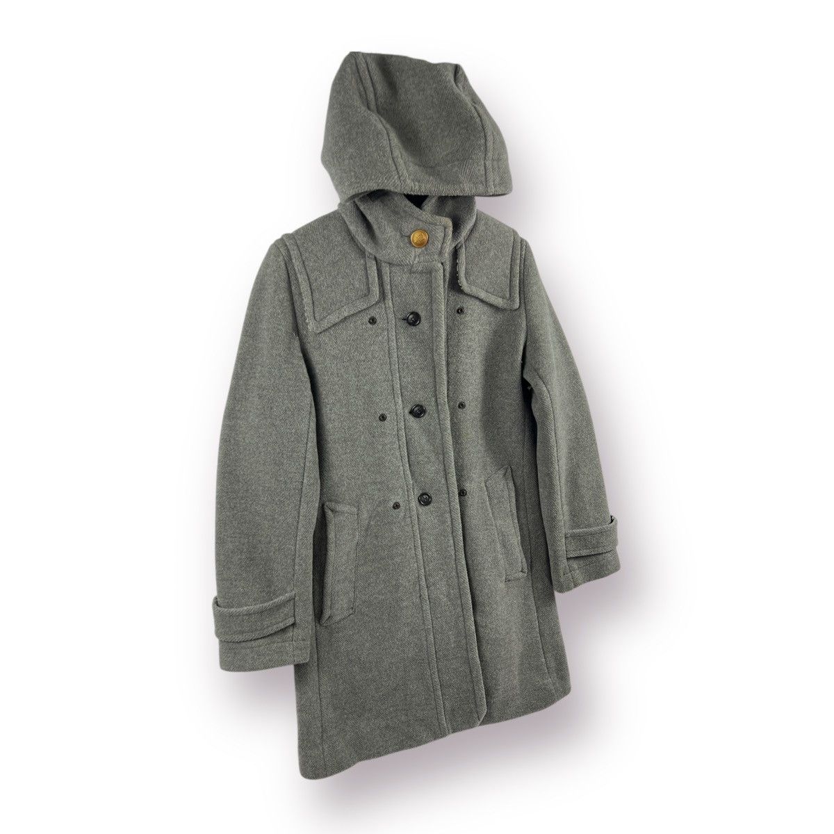 Japanese Brand 🔥 Blanc Basque Wool Long Coat Size S / US 4 / IT 40 - 3 Thumbnail