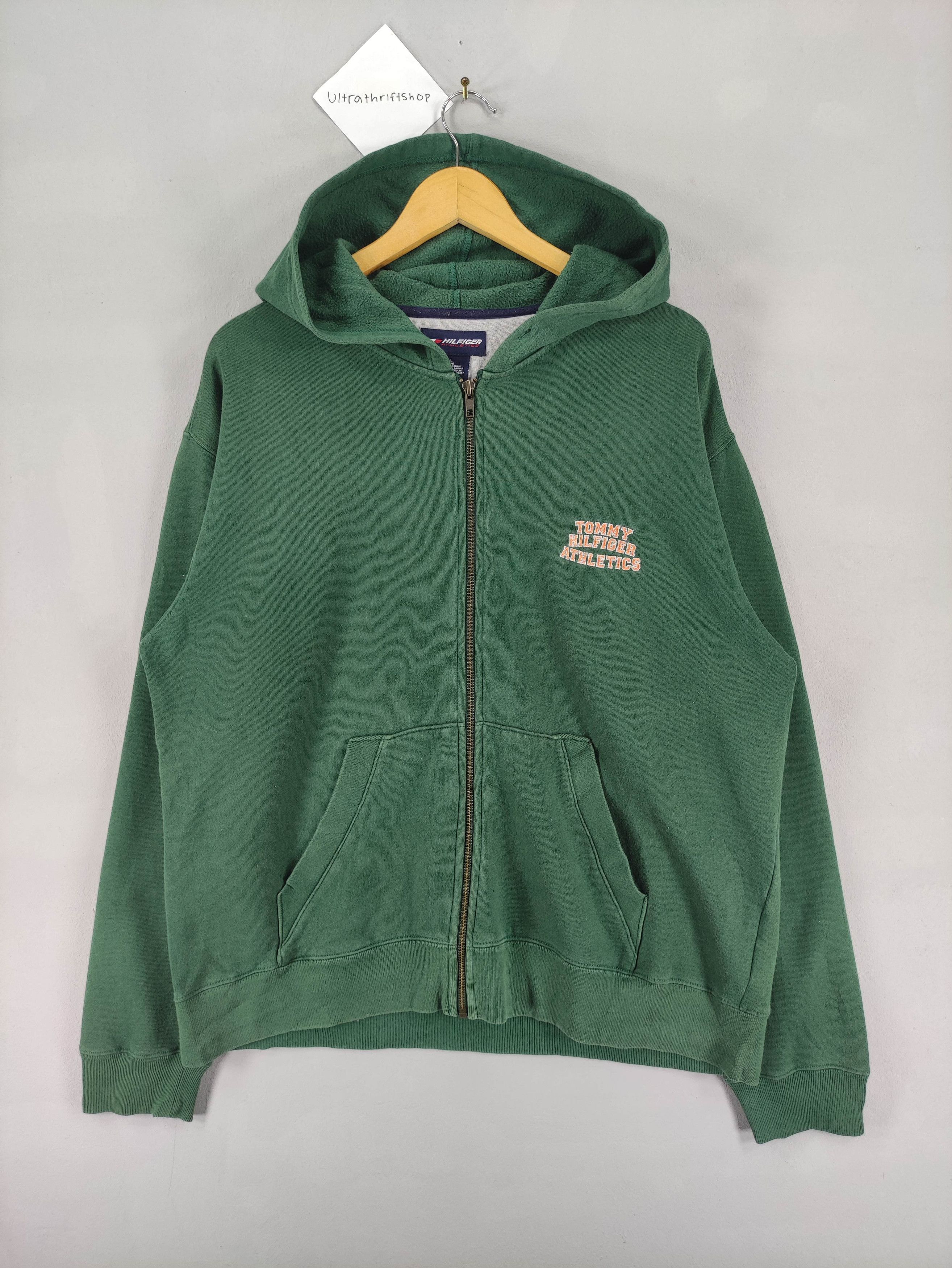 Vintage Tommy Hilfiger Sweater Hoodie Zipper