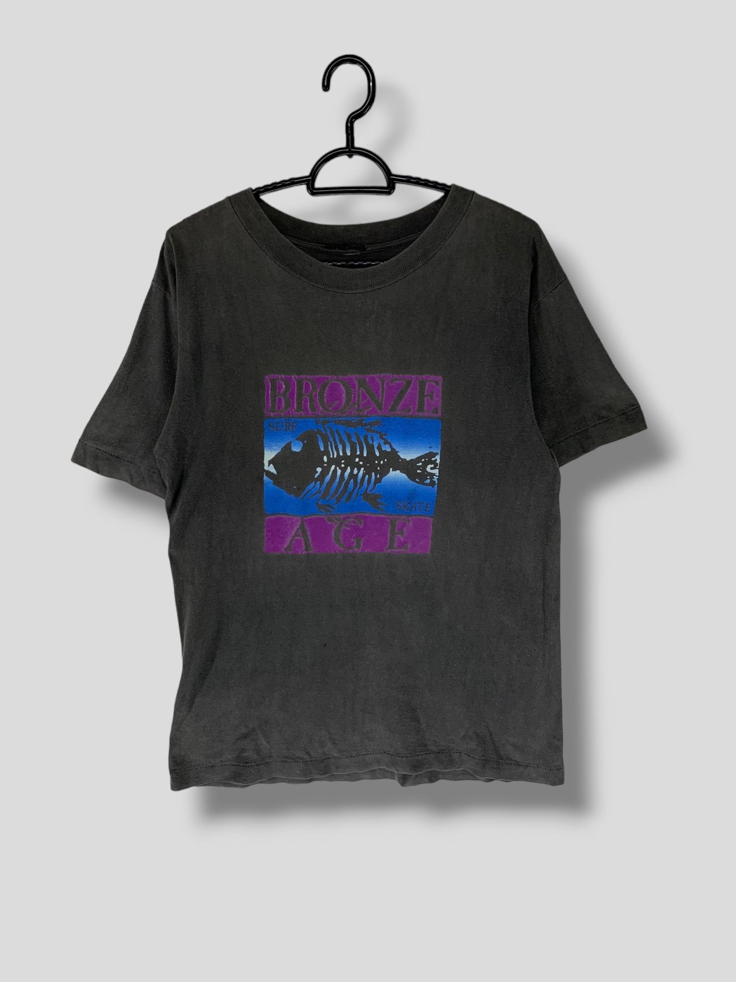 Vintage 90s Bronze age surf skate tshirt