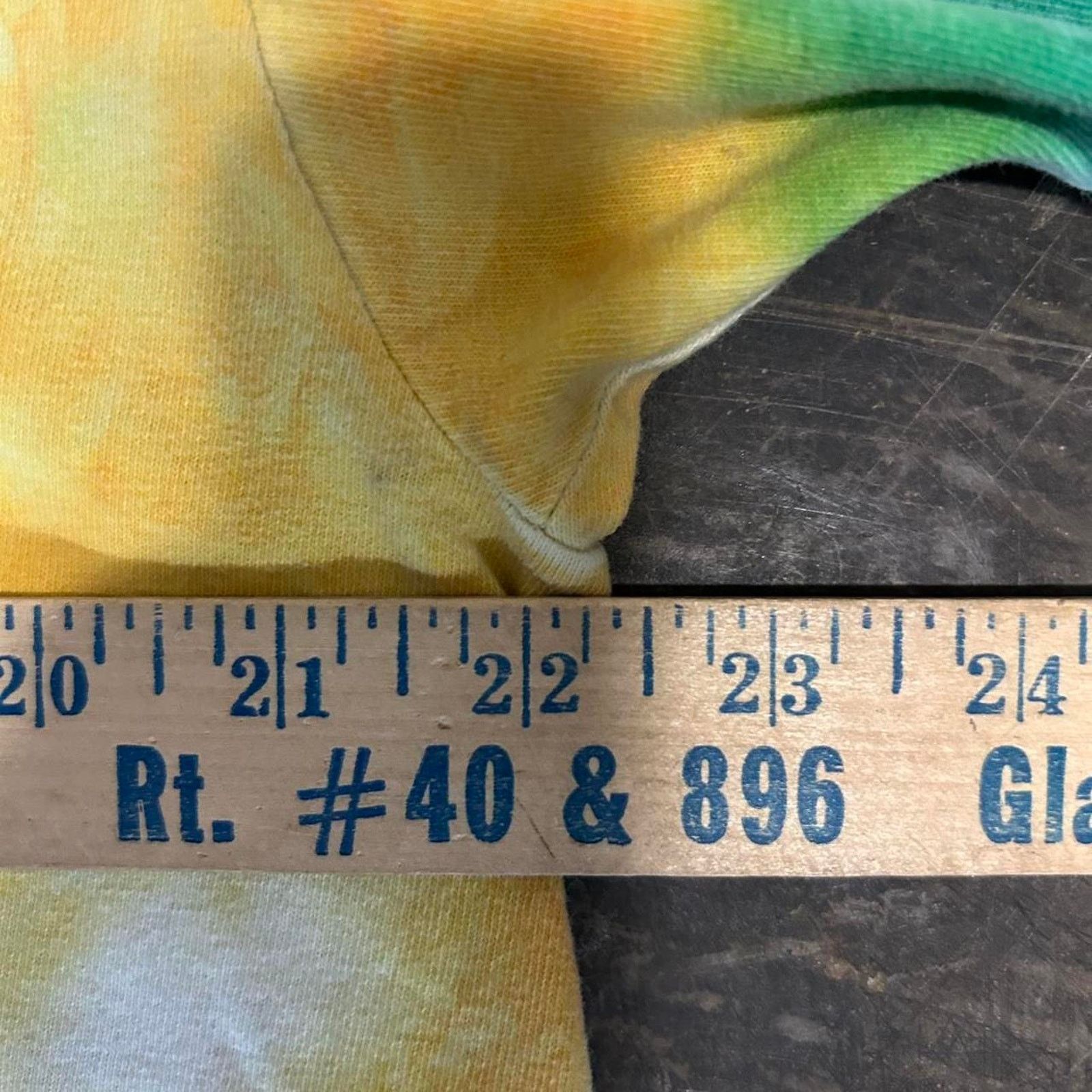 Other VTG Green and yellow tie-dye Life Savers Delites graphic tee Size US XL / EU 56 / 4 - 5 Thumbnail